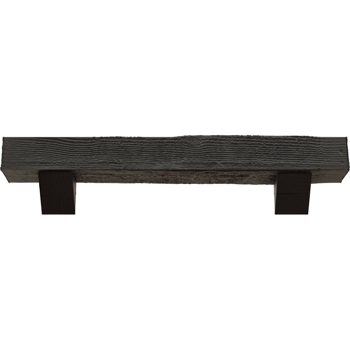 Ekena Millwork MANURS04X08X72BKBC Mantel-Shelves - View #2