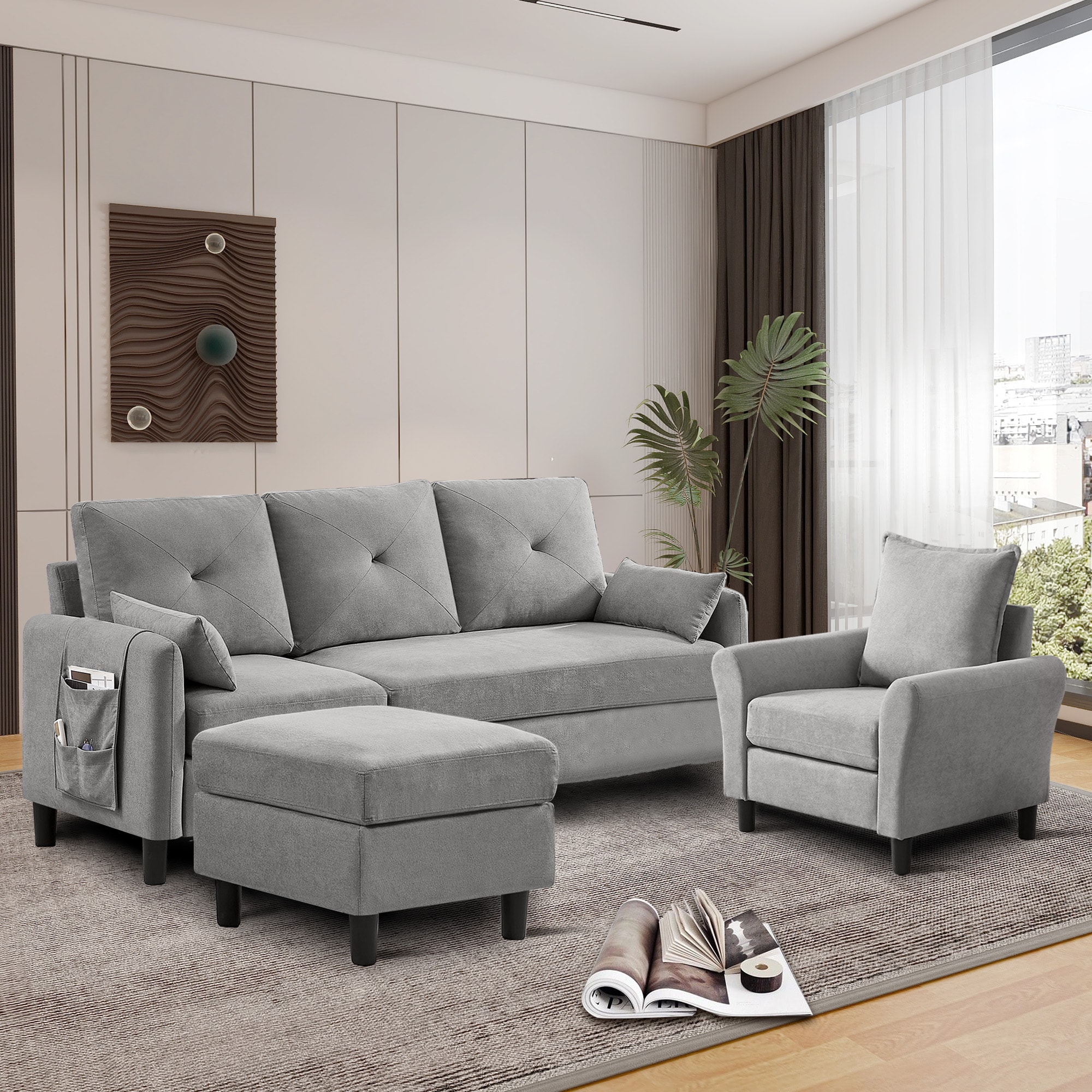 Jarenie YMX0223LG Living-Room-Sets - View #2