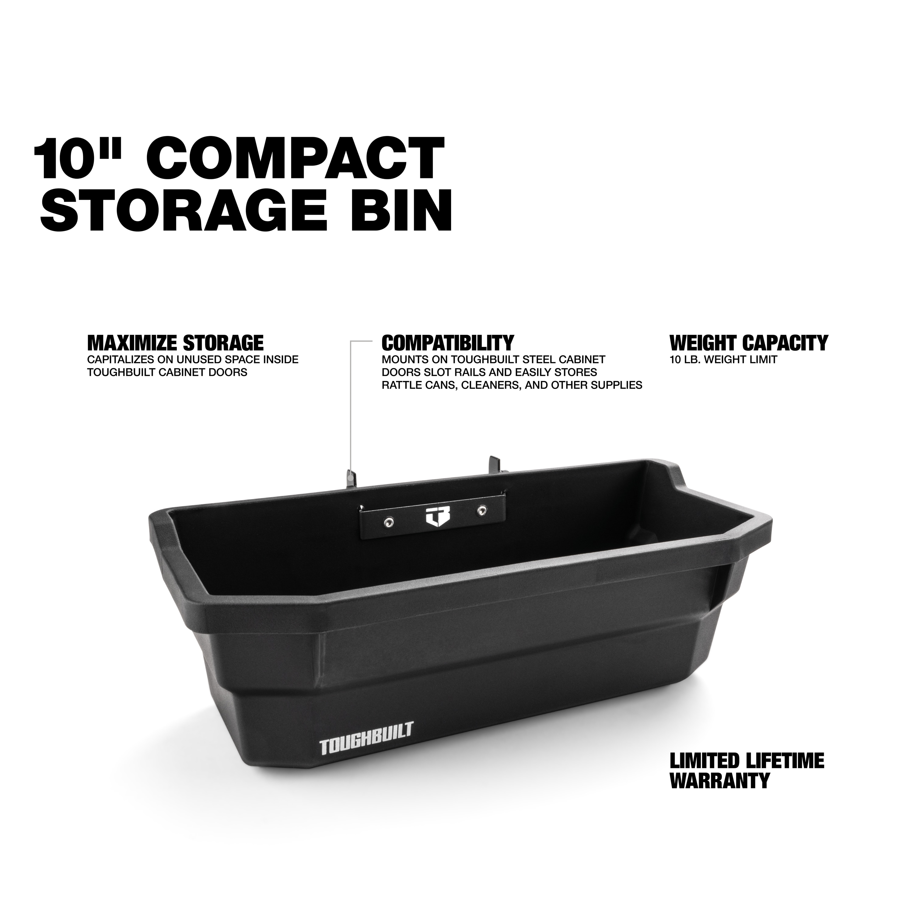 TOUGHBUILT TB-G1-A40-10 Garage-Storage-Rail-Sys-Acc - View #5