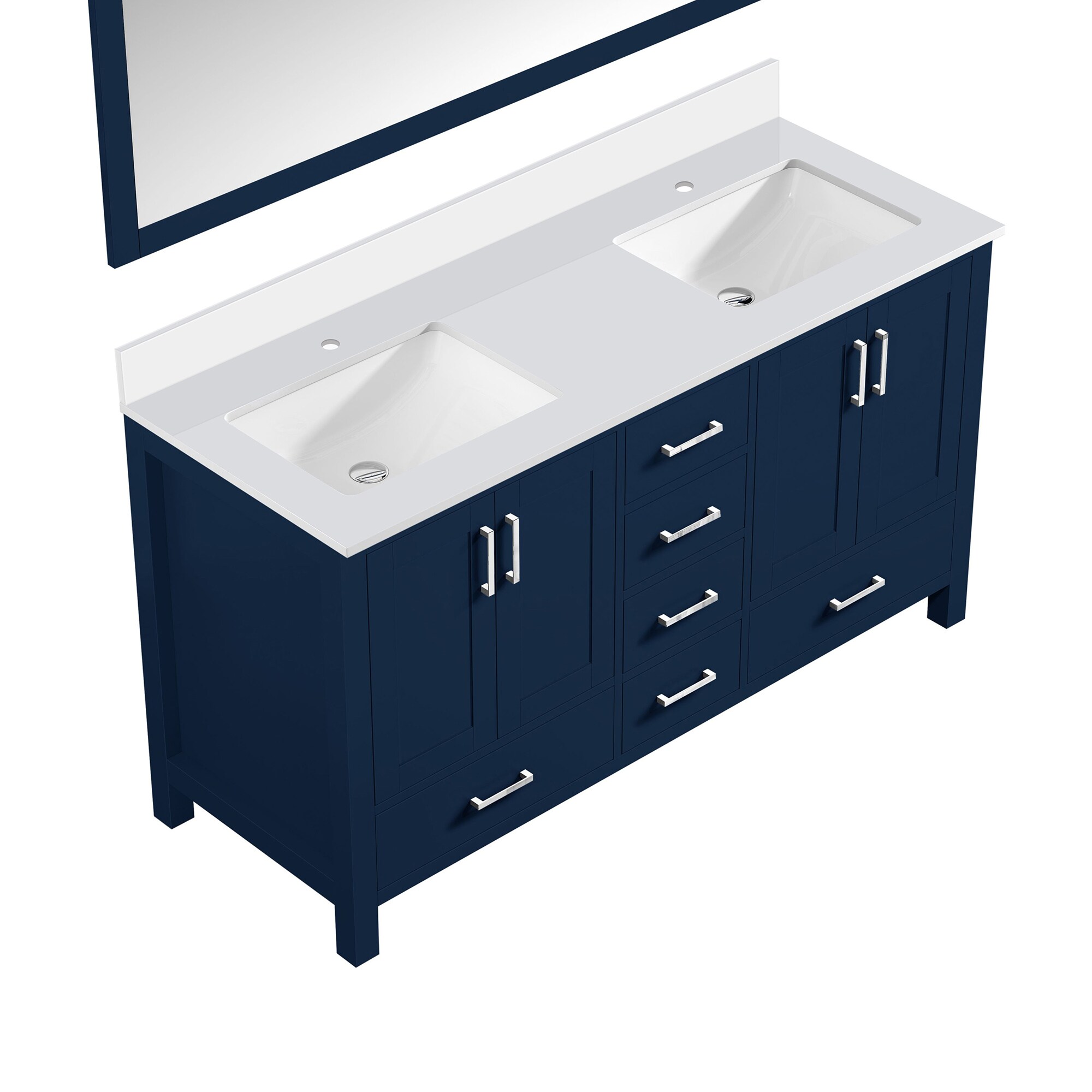 Lexora LJ342260DEWQM58 Bath-Vanity-Combo - View #2