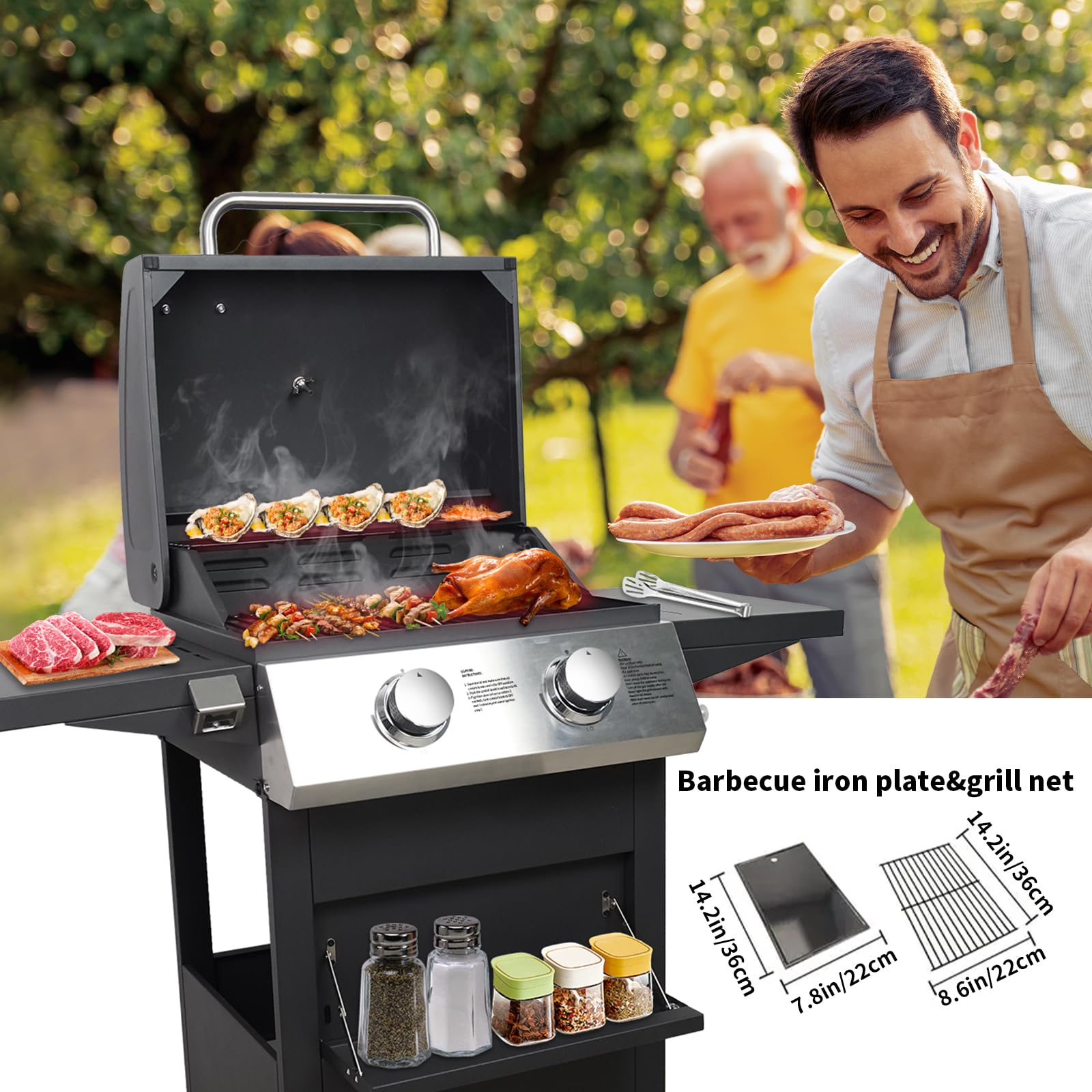 Mondawe MO290BK Gas-Grill - View #5