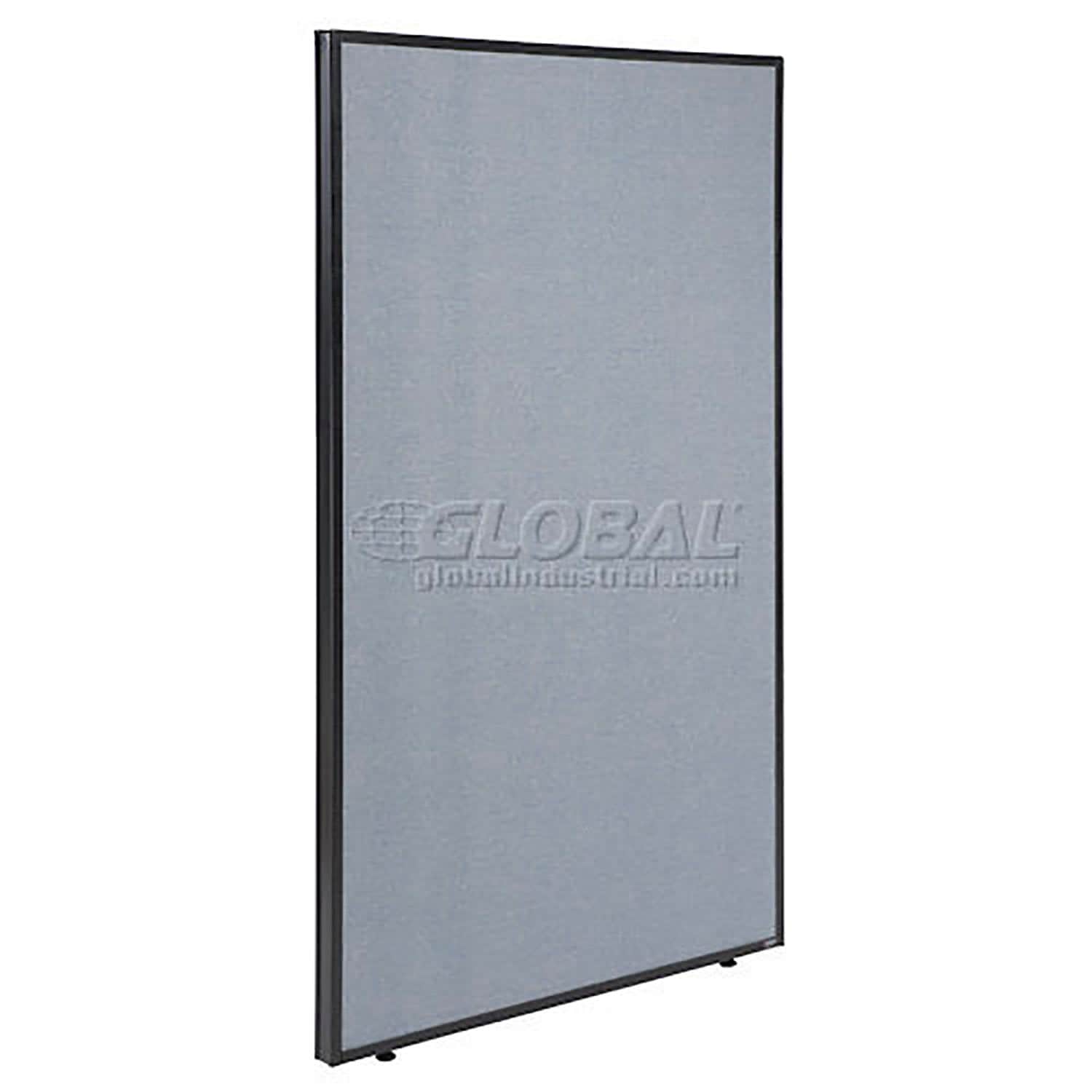 Global Industrial 238638BL 48-14-inW x 72-inH Office Partition Panel Blue