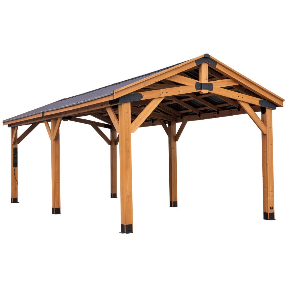 Backyard Discovery 2406049COM Wood-Resin-Gazebos - View #2