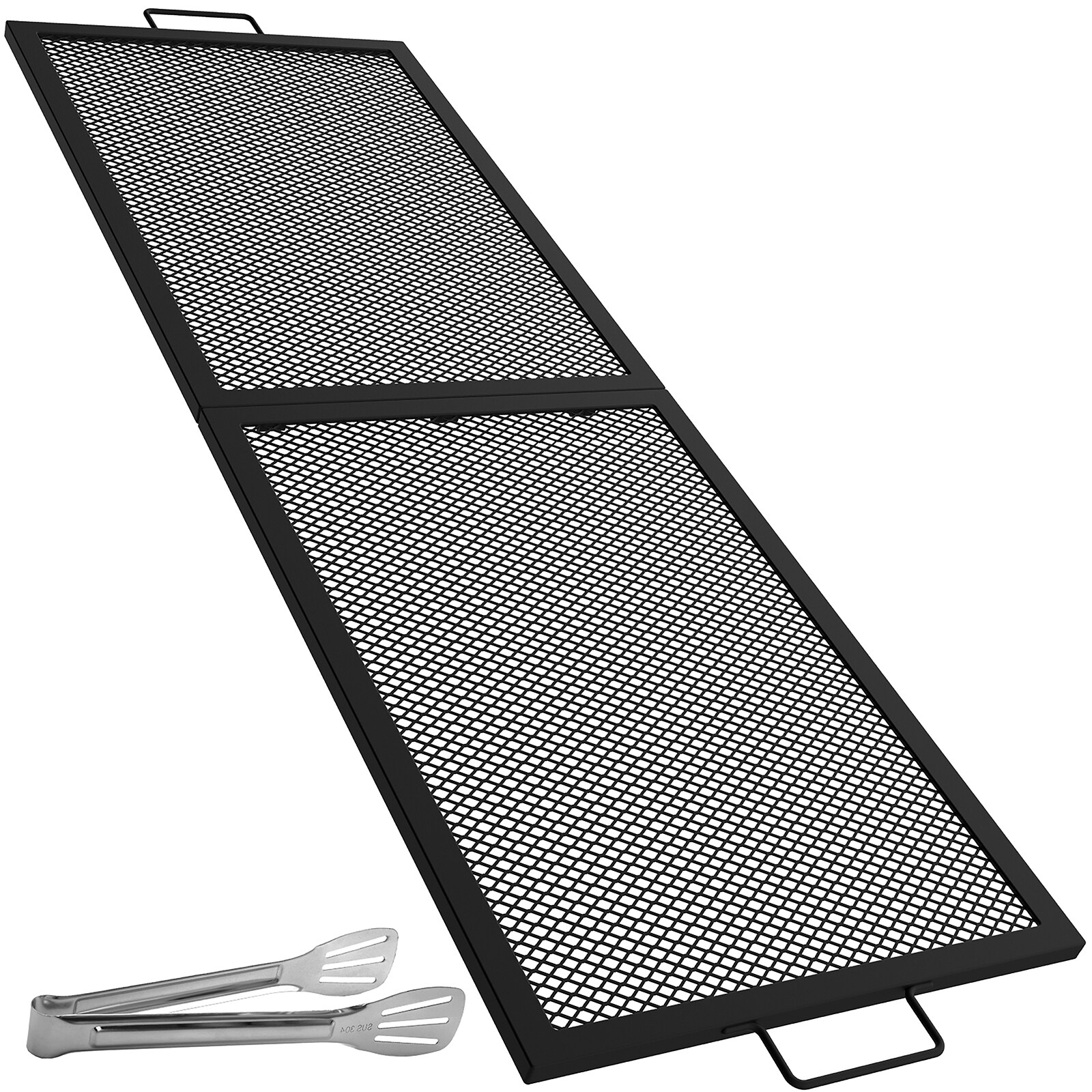 VEVOR FXWZLPYCH4415KNO5V0 Premium Q235 Steel Cooking Grate 44-Inches x 15-Inches Rectangle Stainless steel Grilling grate