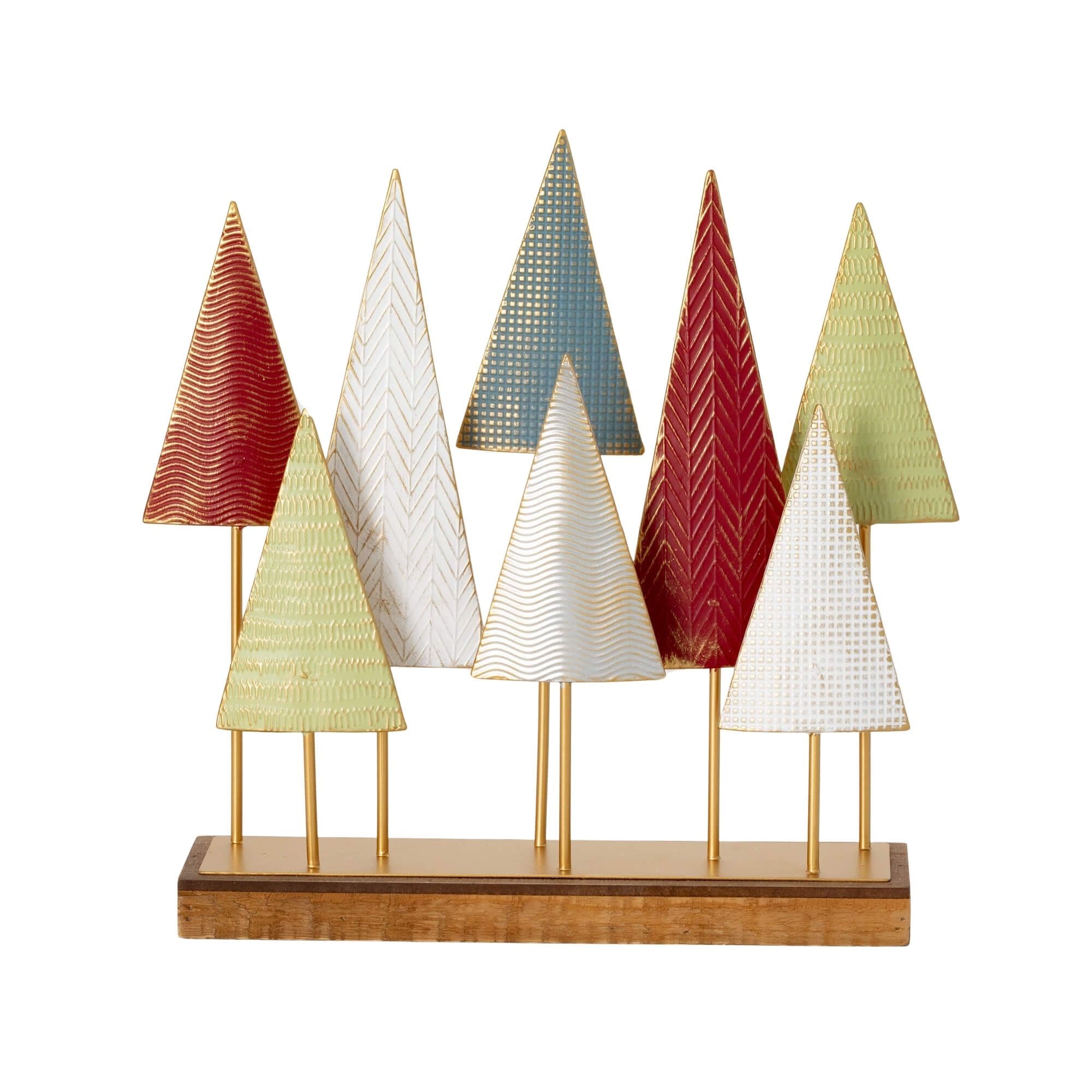 Sullivans PN4105 Merry + Bright 16.5-in Tree Tabletop Decoration