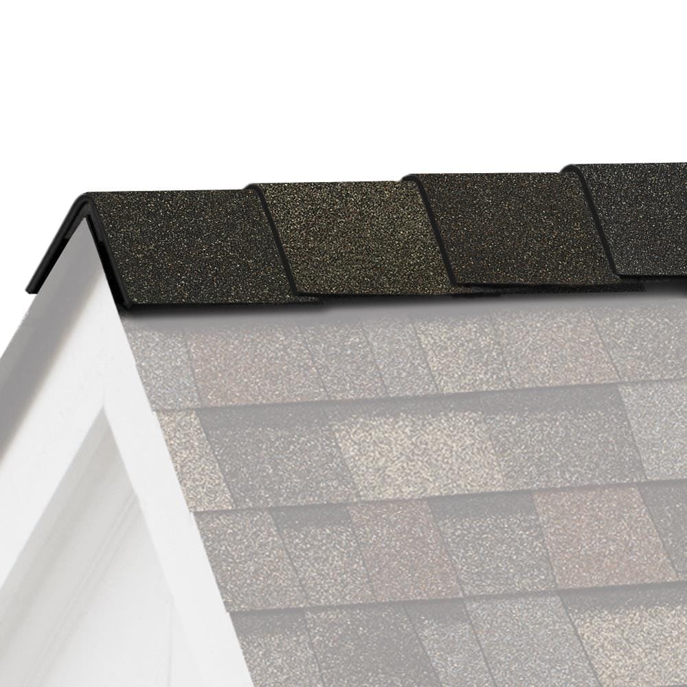 Owens Corning RDBS ProEdge Black Sable Algae Resistant Hip Ridge Roof Shingles ( 33-lin ft per Bundle )