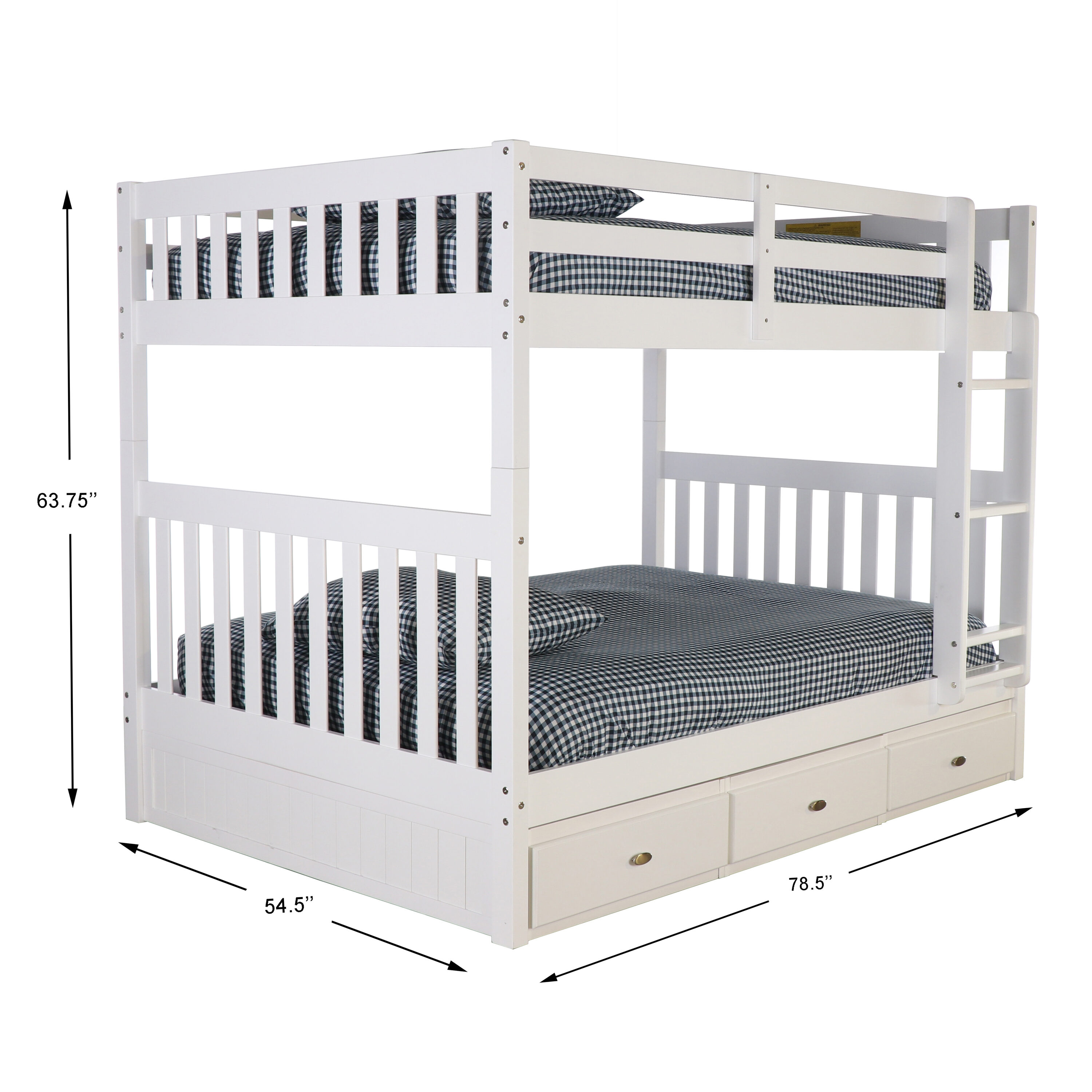 OSHOME 80215K3-22 Bunk-Beds - View #3