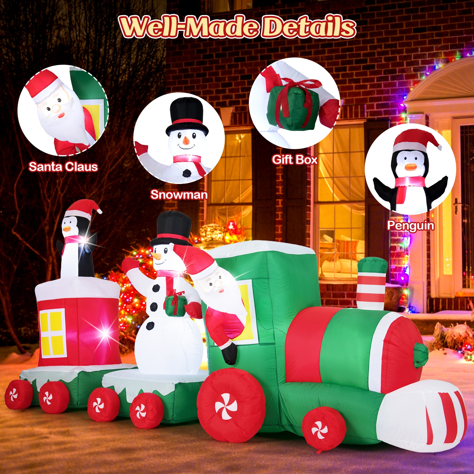 SUGIFT ZMLW014SUGHY1855 Christmas-Inflatables - View #4