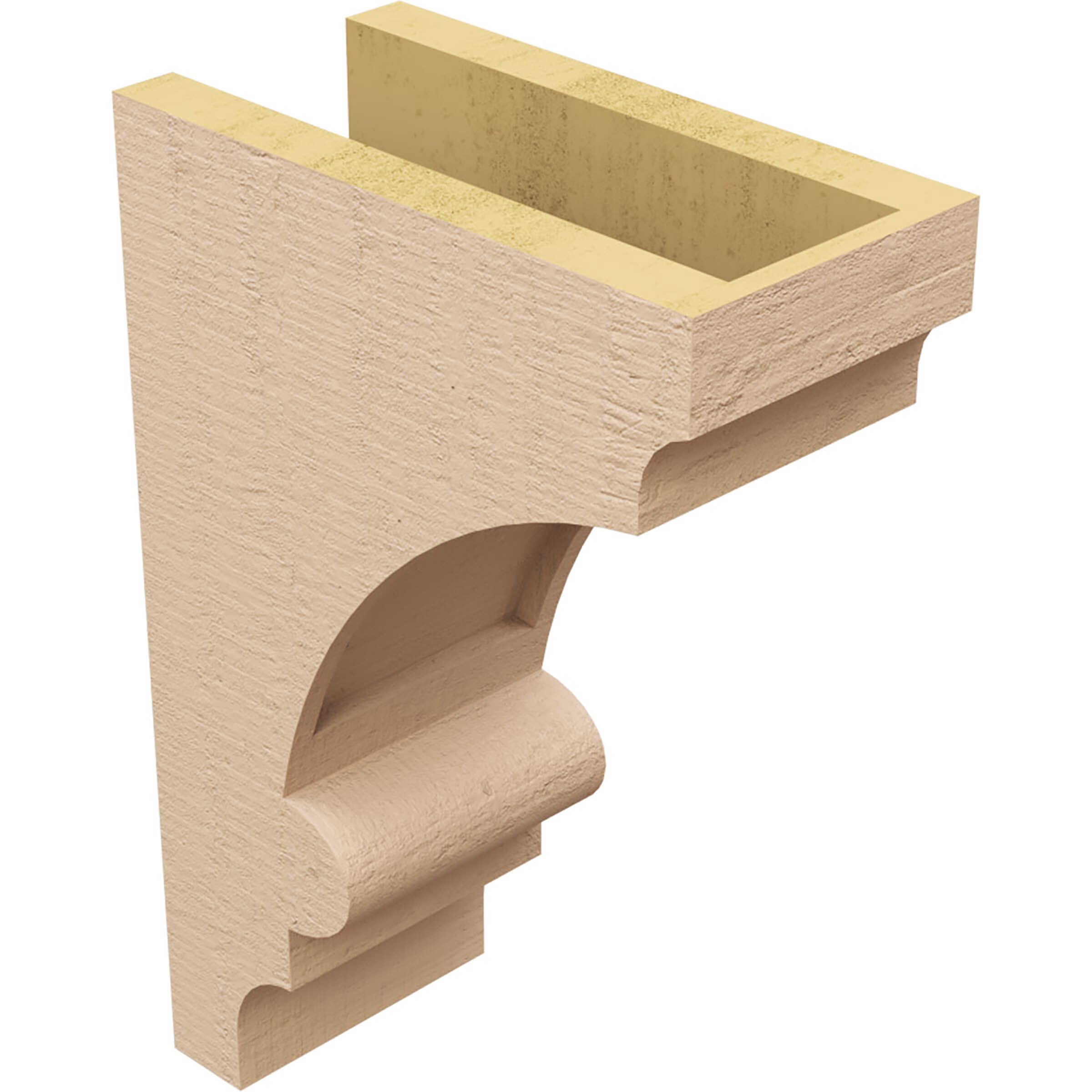 Ekena Millwork CORU05X10X15DIARCPR corbels - View #5