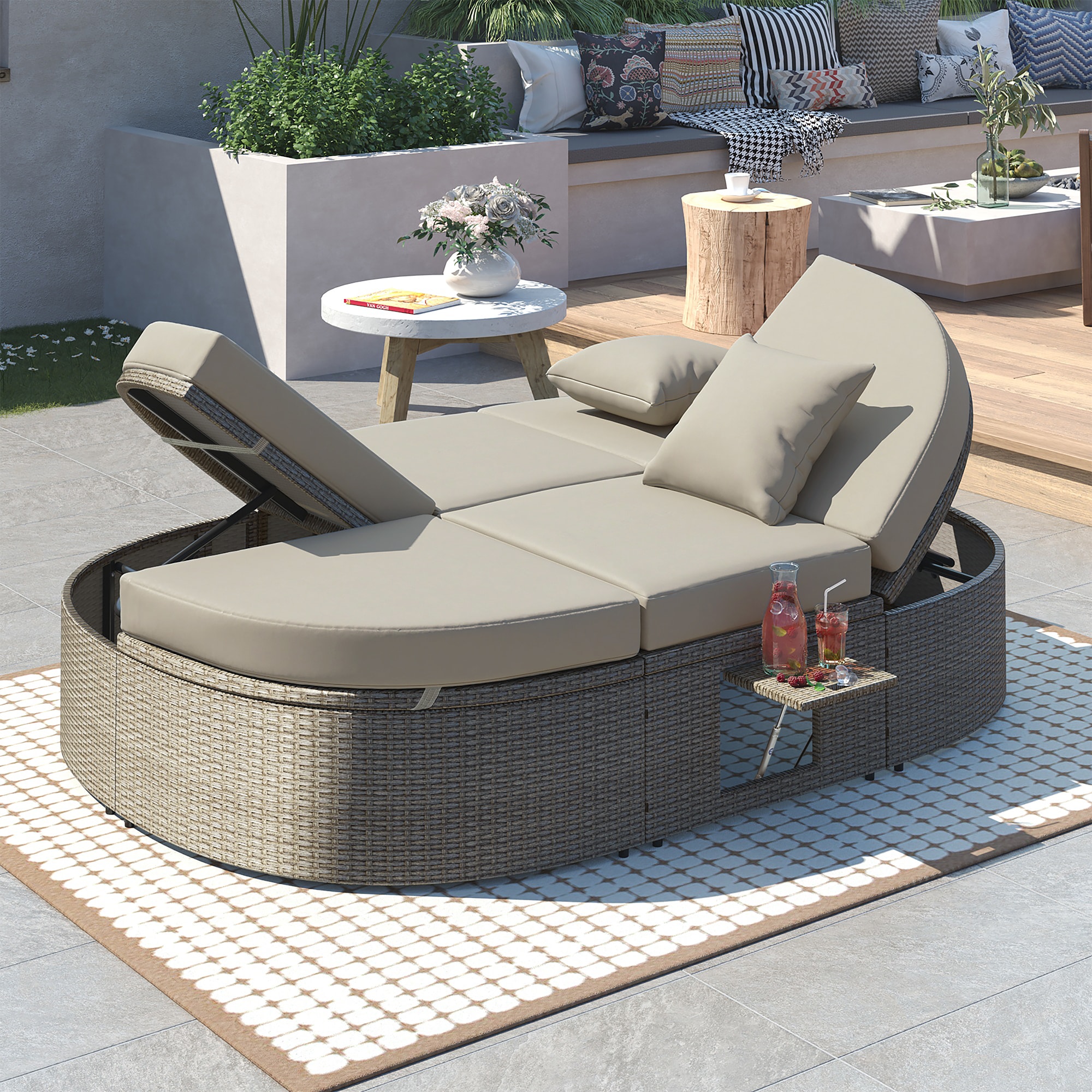 Nestfair AUTO0015E Patio-Sofas-Daybeds - View #8