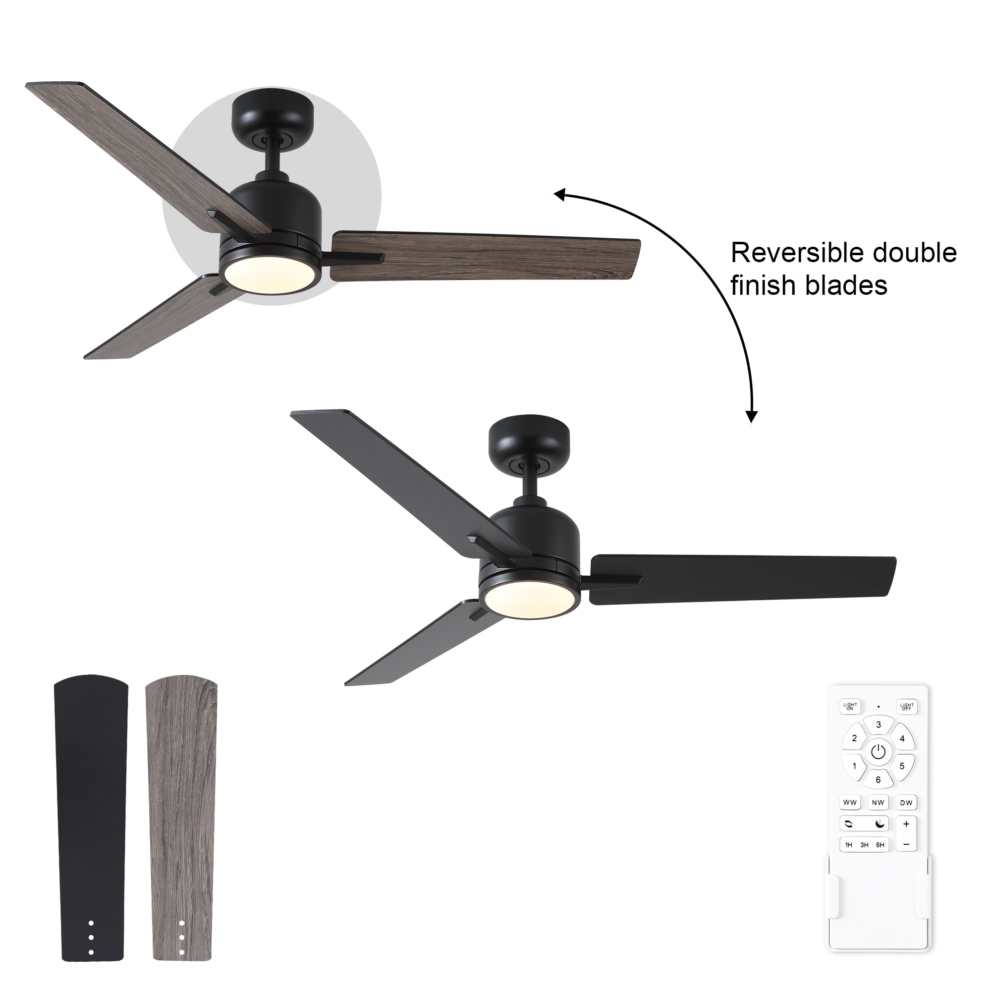 YUHAO LSDY1235BK48 Ceiling-Fans - View #2