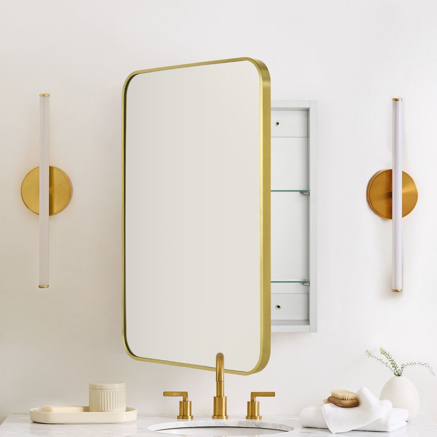 TEHOME GC-XB0005 Bathroom-Medicine-Cabinets - View #2
