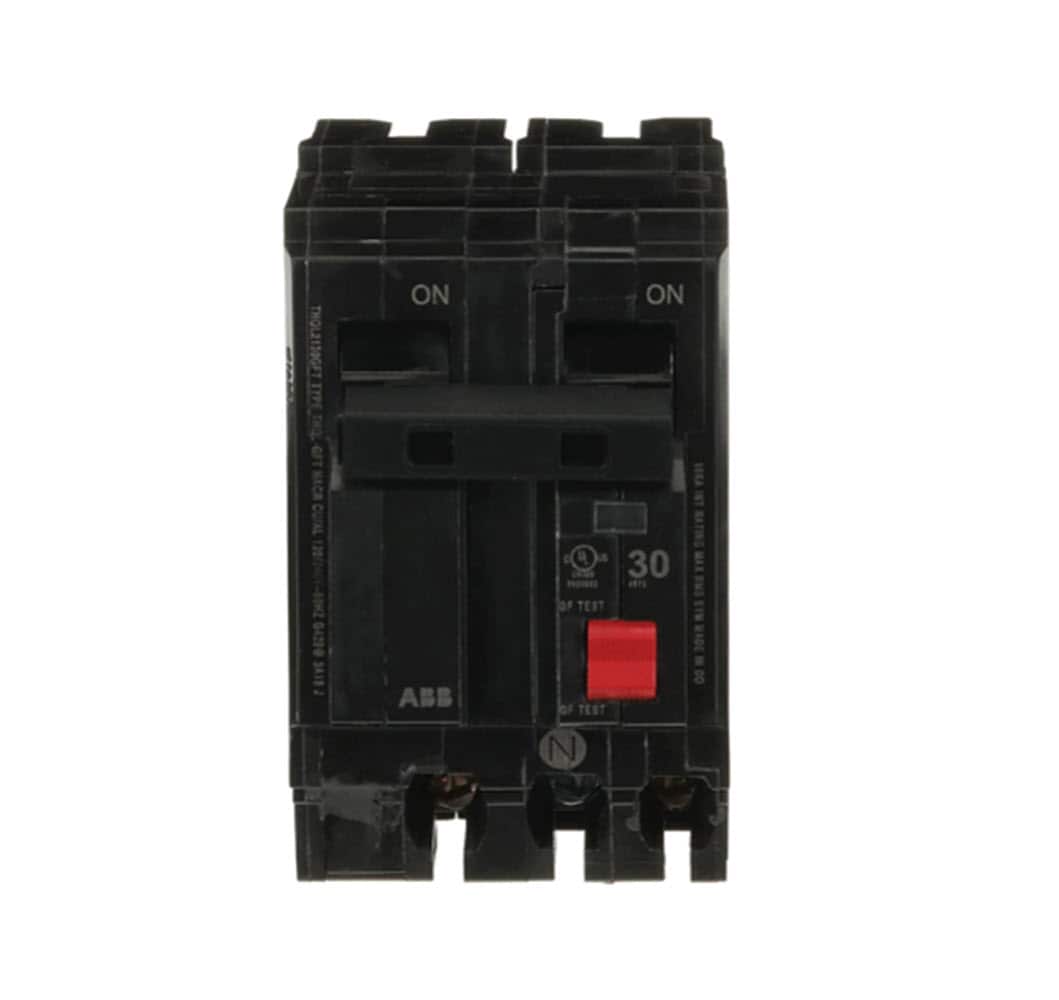 GE THQL2130GFTA Q-Line THQL 30-amp 2 -Pole GFCI Circuit Breaker
