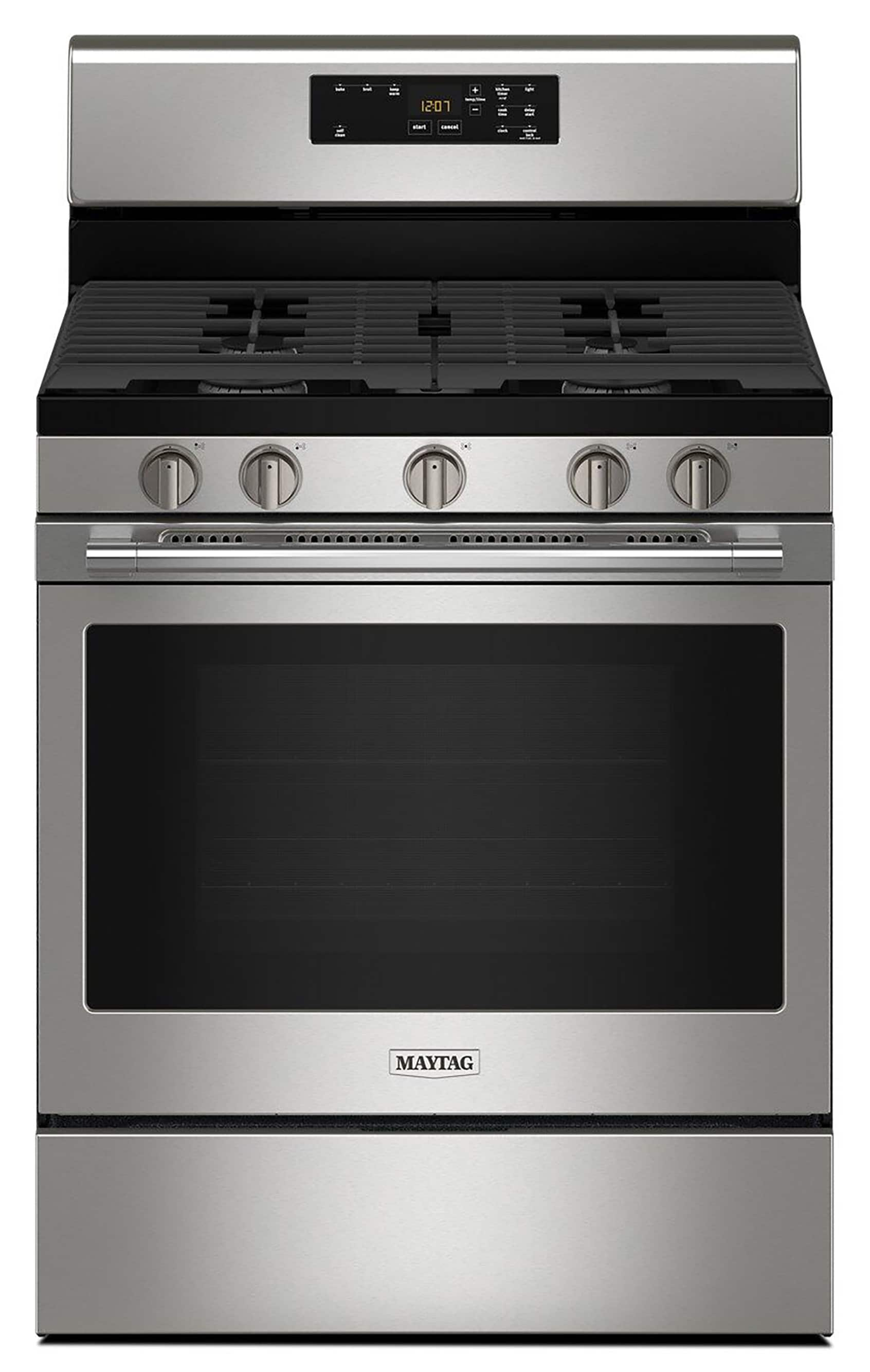 Bravo KITCHEN 36 in. 5 Burner Dual Fuel Range with Gas Stove and Electric  Oven and True Convection Bake Function in Stainless Steel BV361RD - The  Home Depot