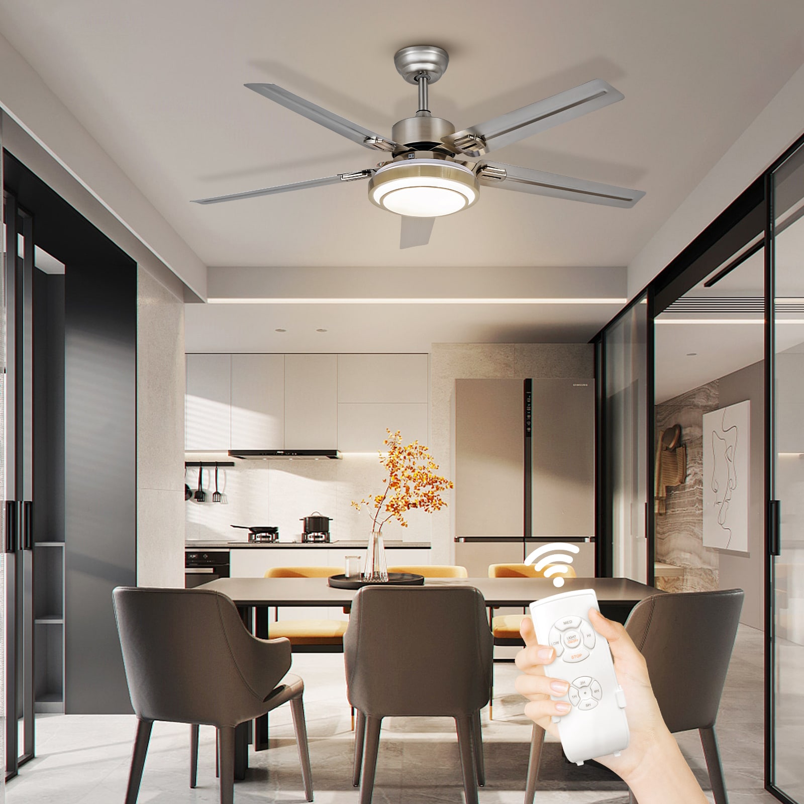 Oukaning HCX189-US Ceiling-Fans - View #4