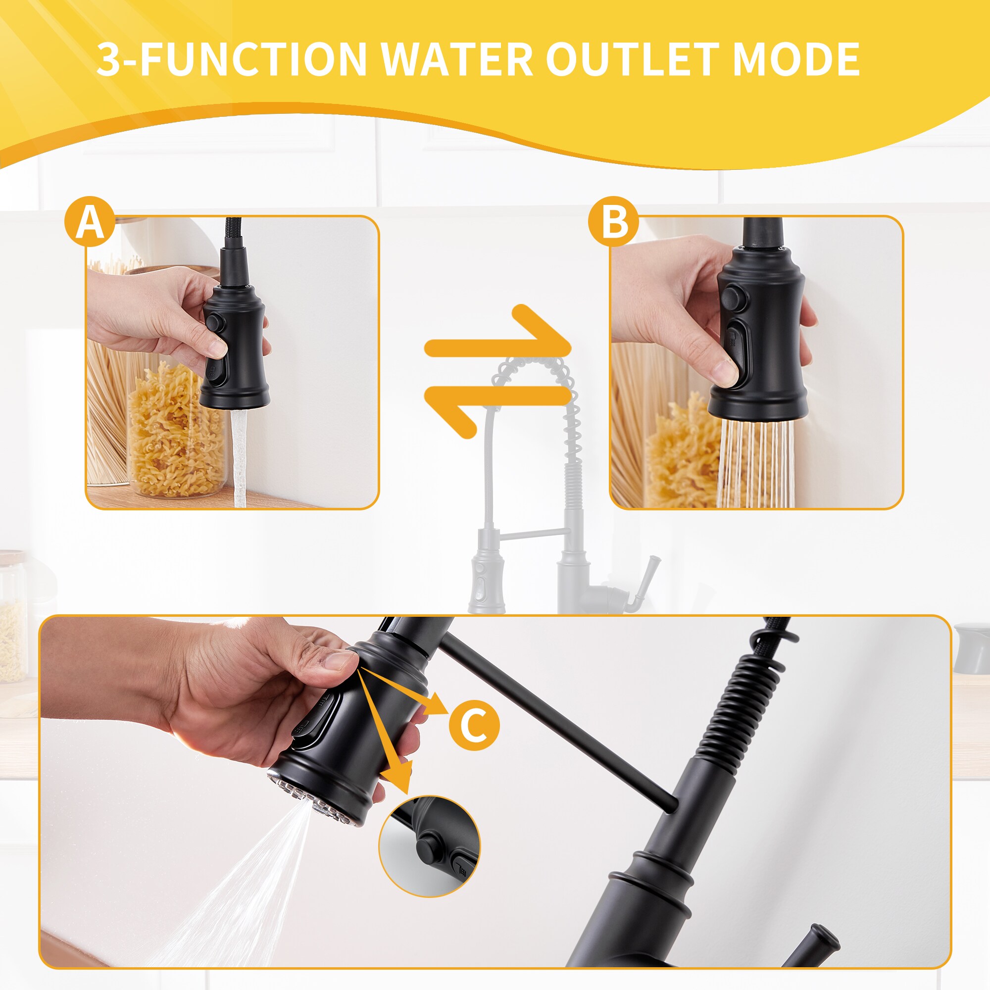 CASAINC CA-YWC995 Kitchen-Faucets - View #11