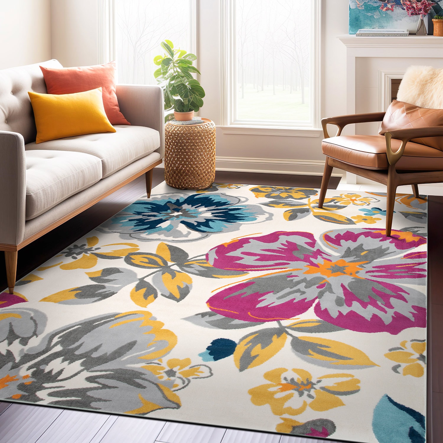 World Rug Gallery 9098GRAY9X12 rugs - View #6