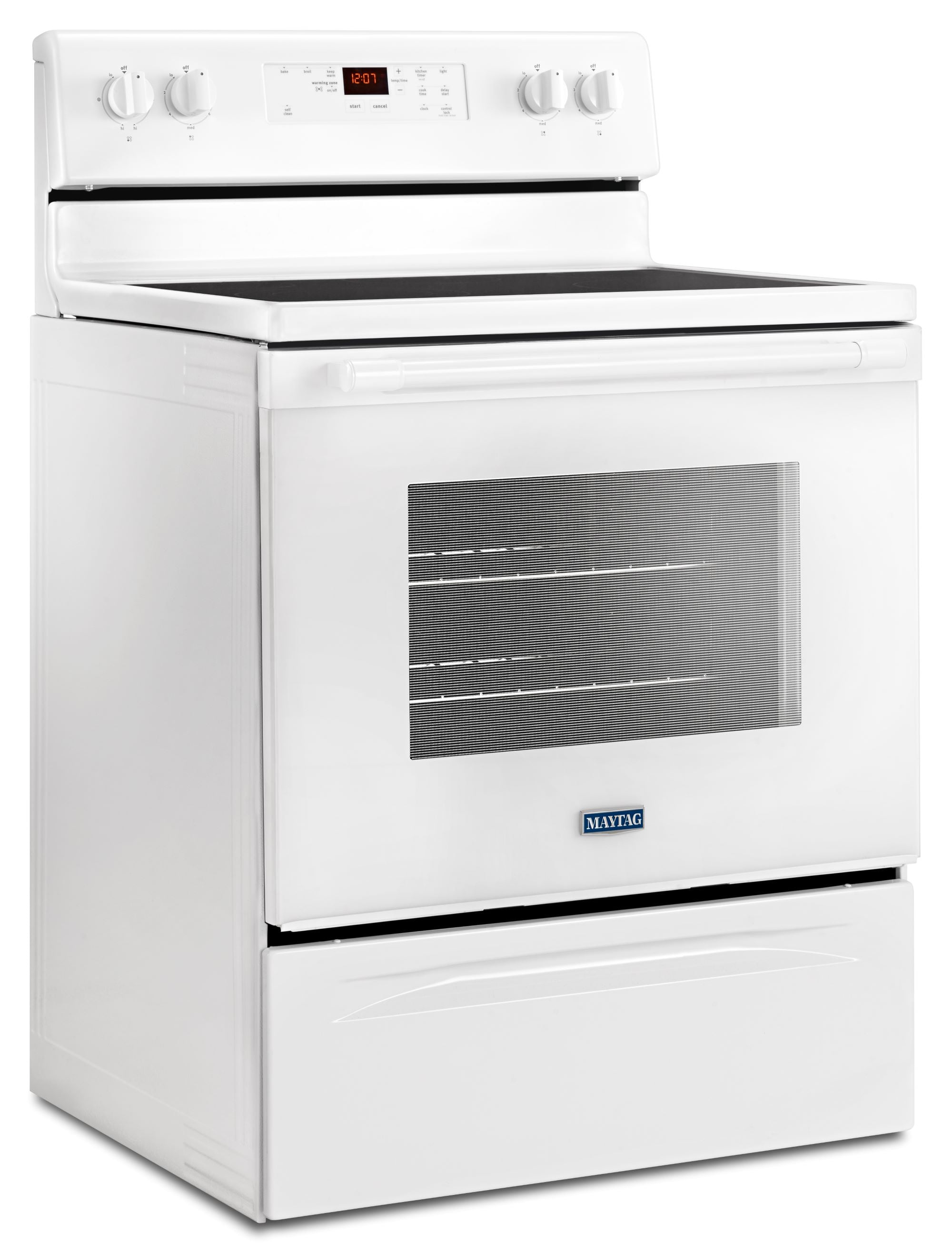 Maytag® 30 Fingerprint Resistant Stainless Steel Free Standing Double Oven  Electric Range