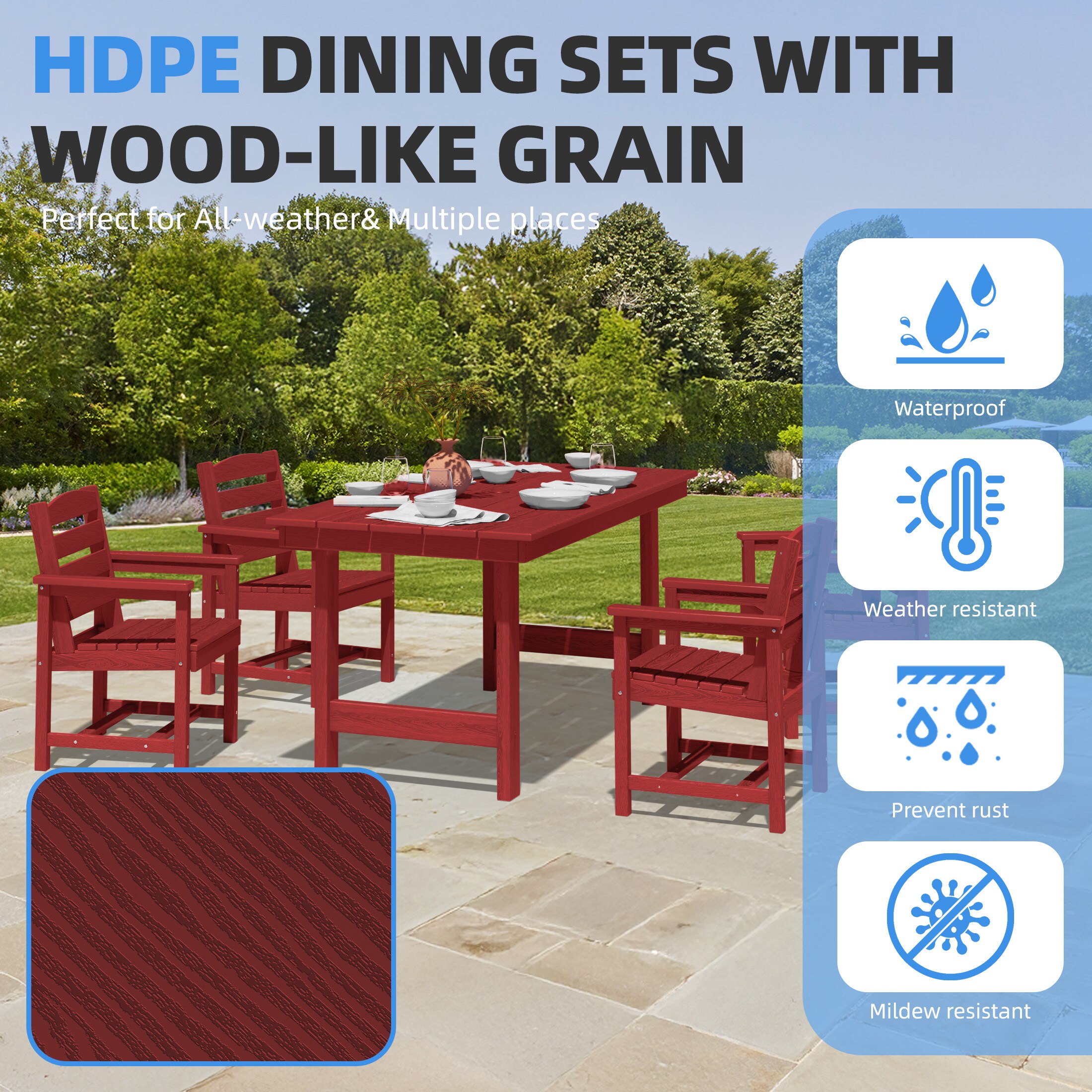 JEAREY PESFJJK-02-NG Patio-Dining-Sets - View #6