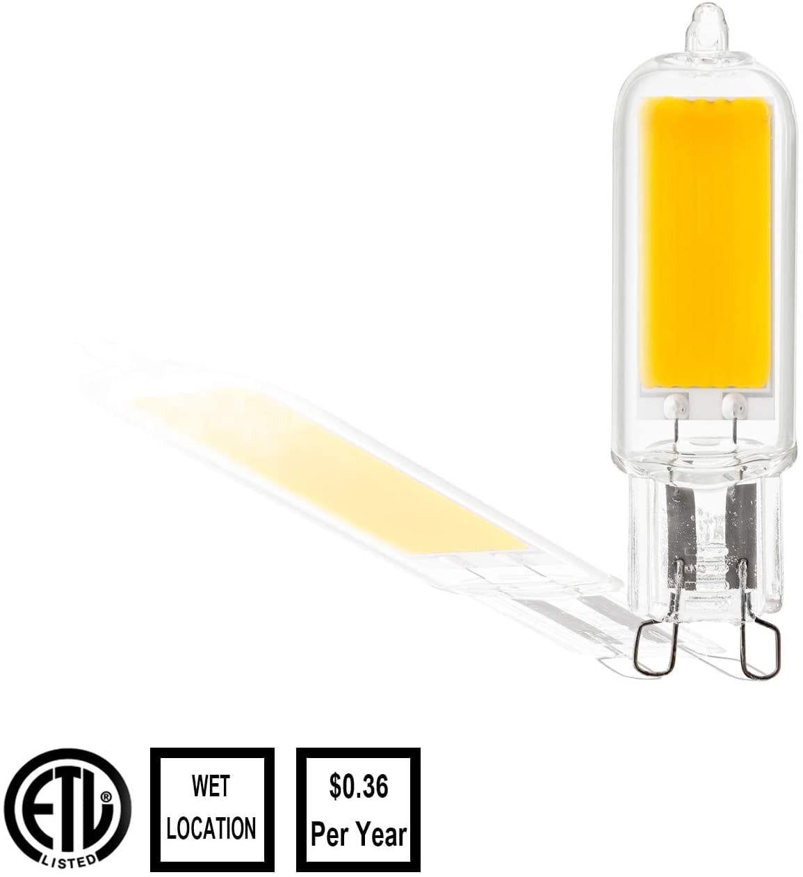 Sunlite 25-Watt EQ Cool White G9 Pin Base LED Light Bulb (6-Pack) in the Light department at Lowes.com