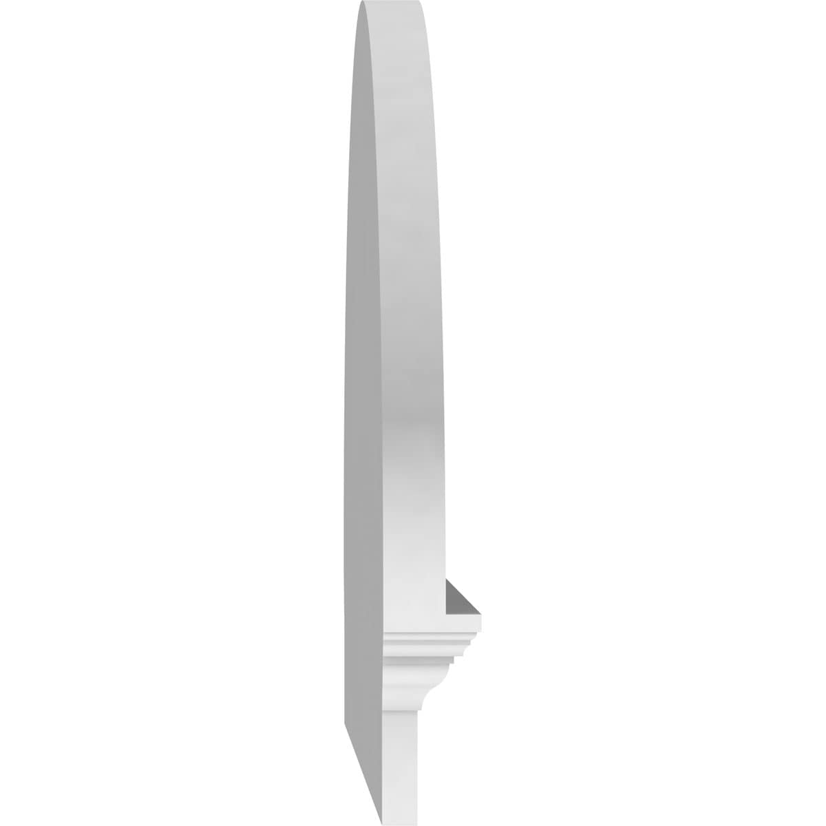 Ekena Millwork PEDPC070X245ELL00 Exterior-Window-Trim - View #4