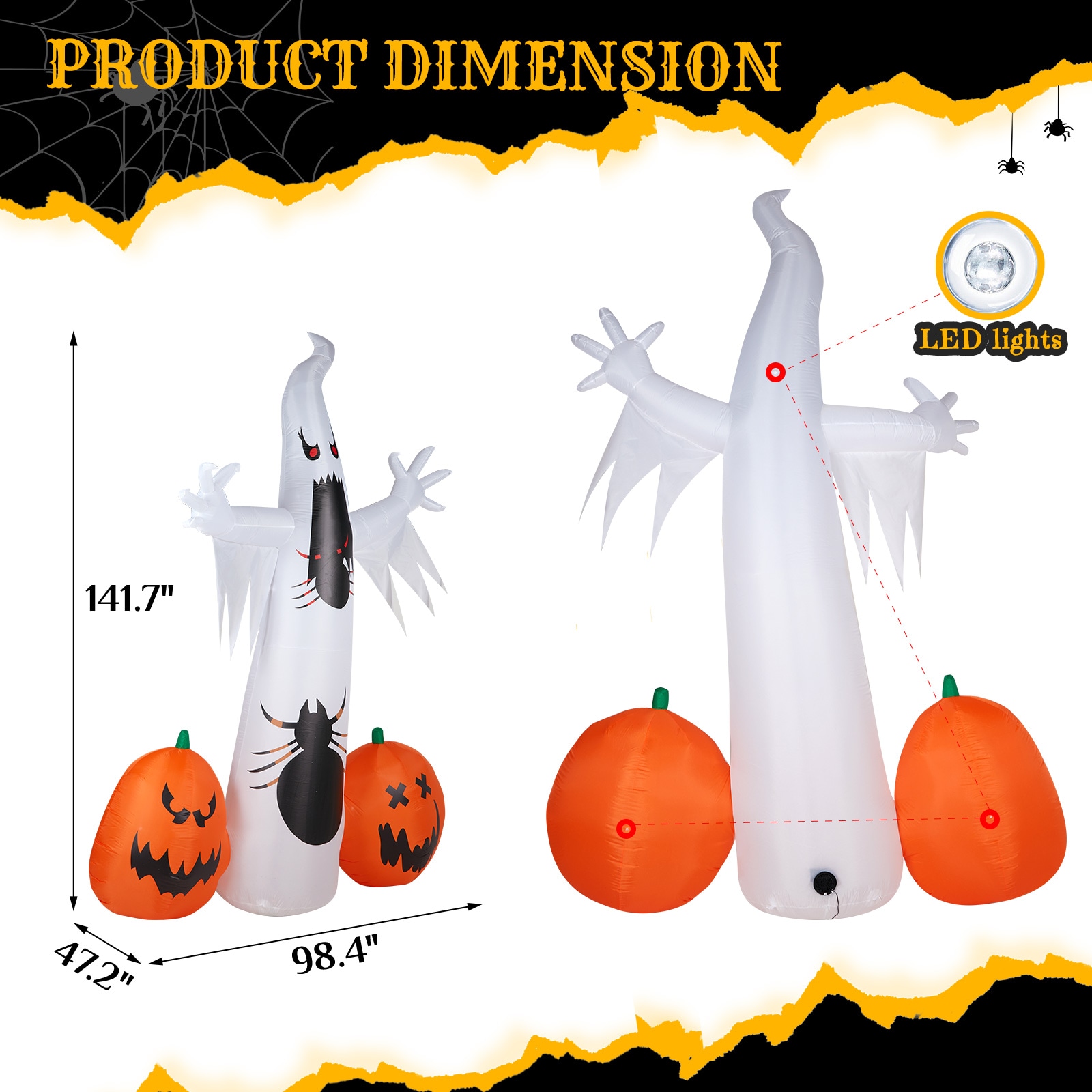 VINGLI LS-G61000179 Outdoor-Halloween-Decor - View #2