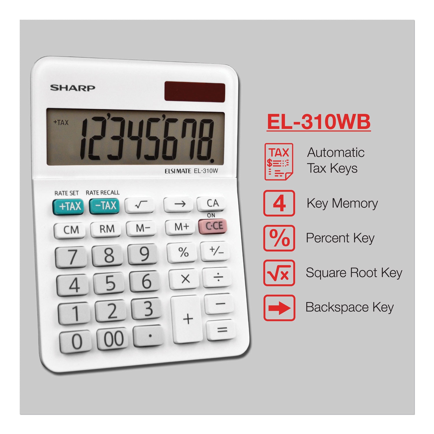Sharp EL-310WB b101575 - View #3