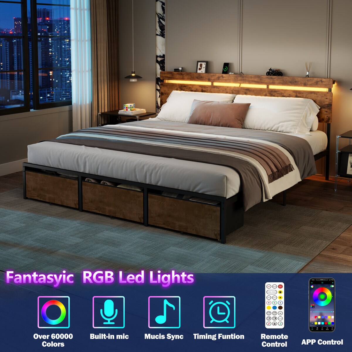 Furologee BF-028-CLD-K-1-RB beds - View #8