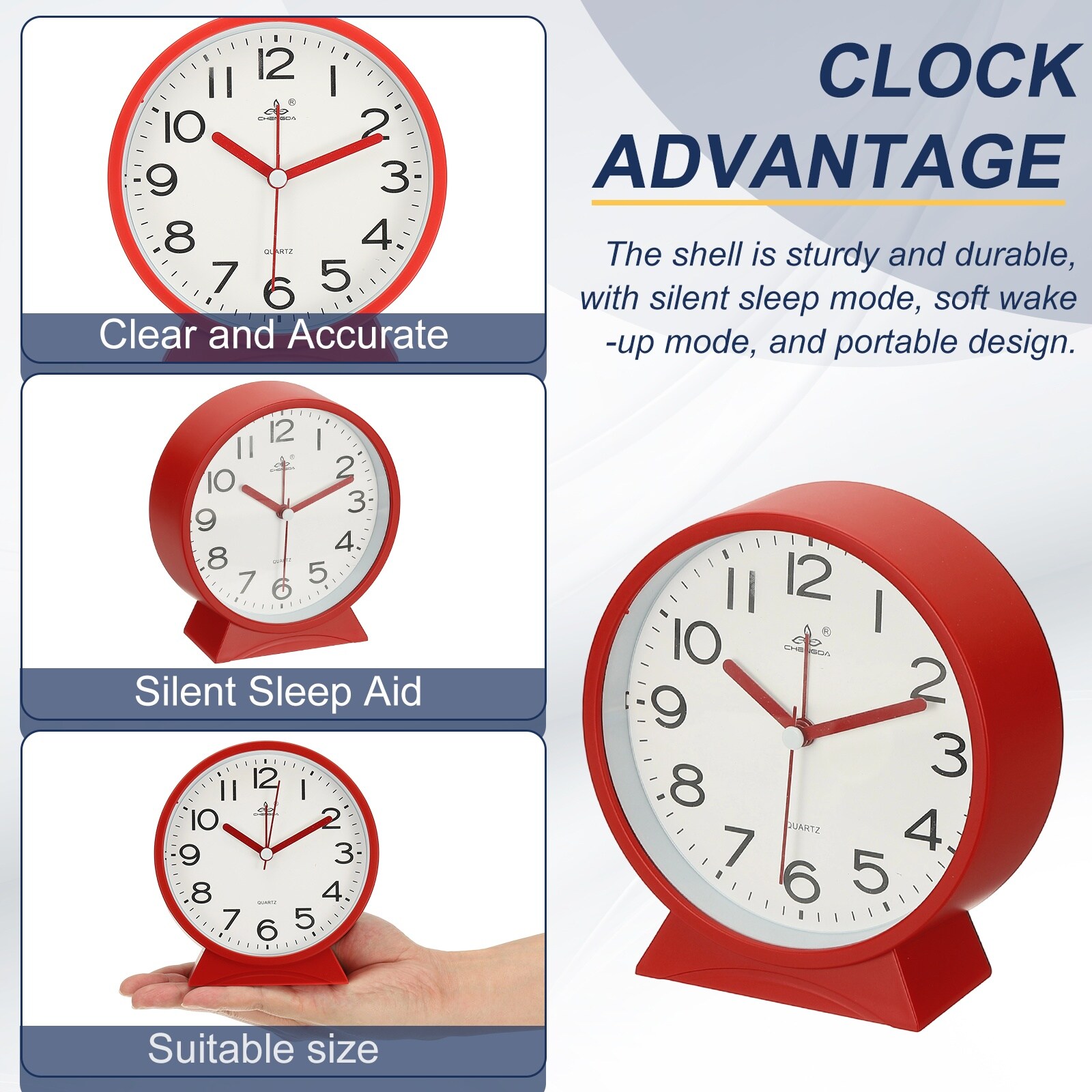 PATIKIL S26042700UX5145 Indoor-Outdoor-Clocks - View #4