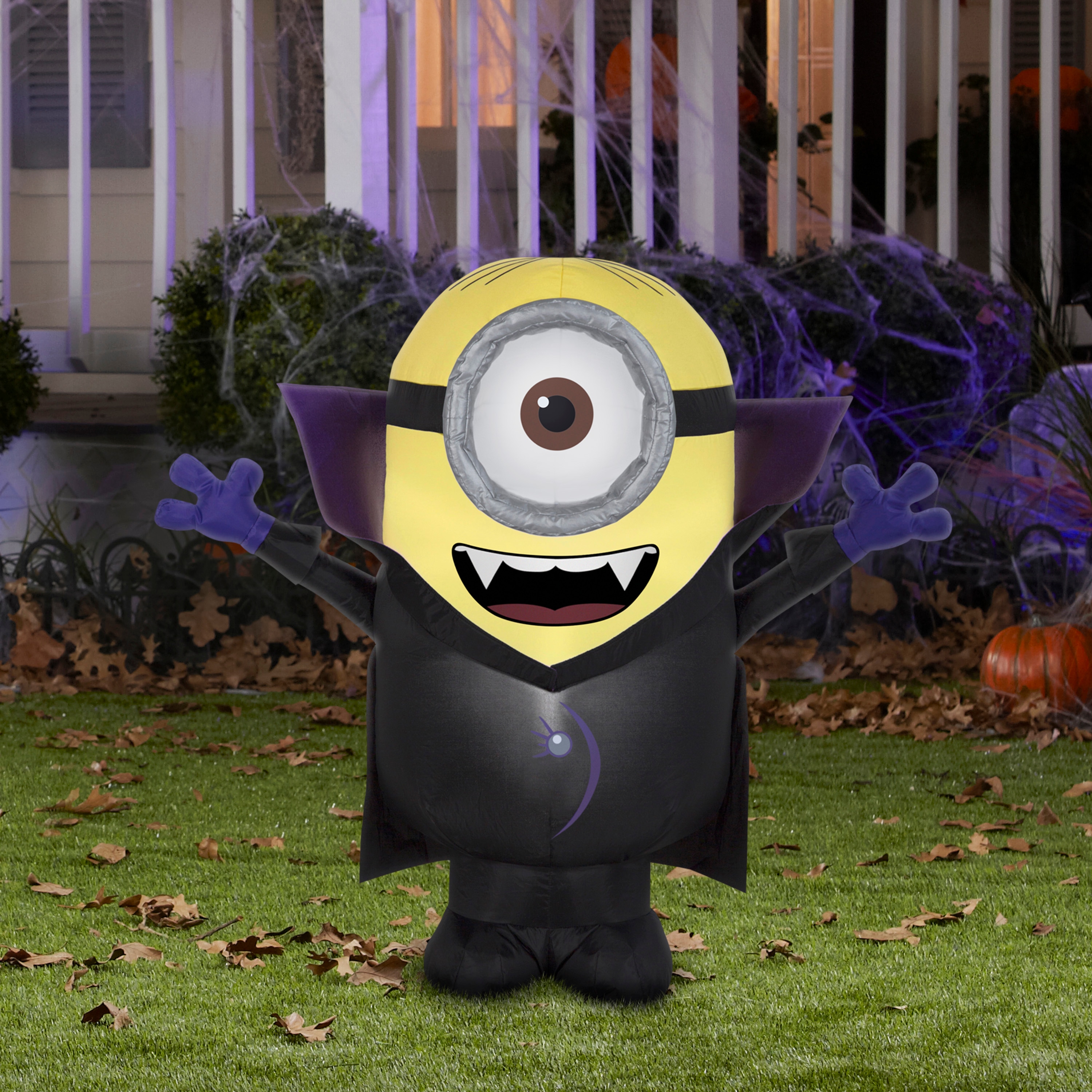 Gemmy 3-ft Pre-Lit Universal Pictures Despicable Me Minions Vampire Inflatable in the Outdoor Halloween Decorations & Inflatables department at Lowes.com