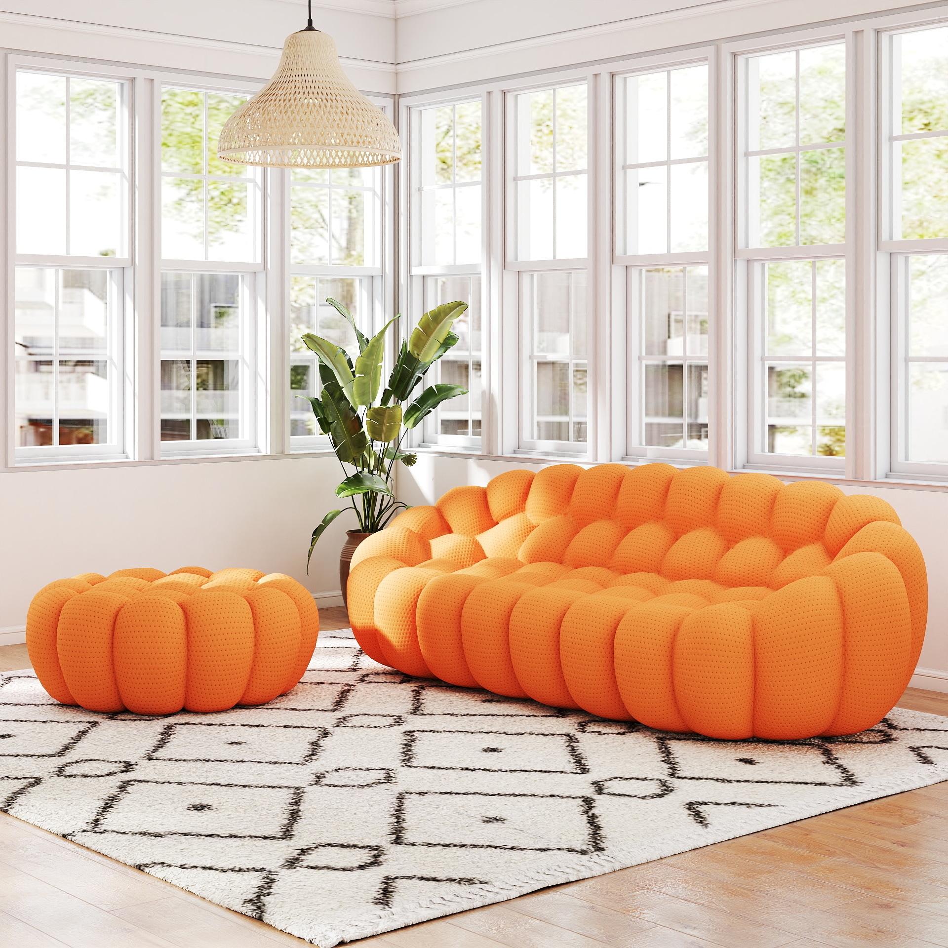 BuotiqHom DH-SF34-133OR Living-Room-Sets - View #2