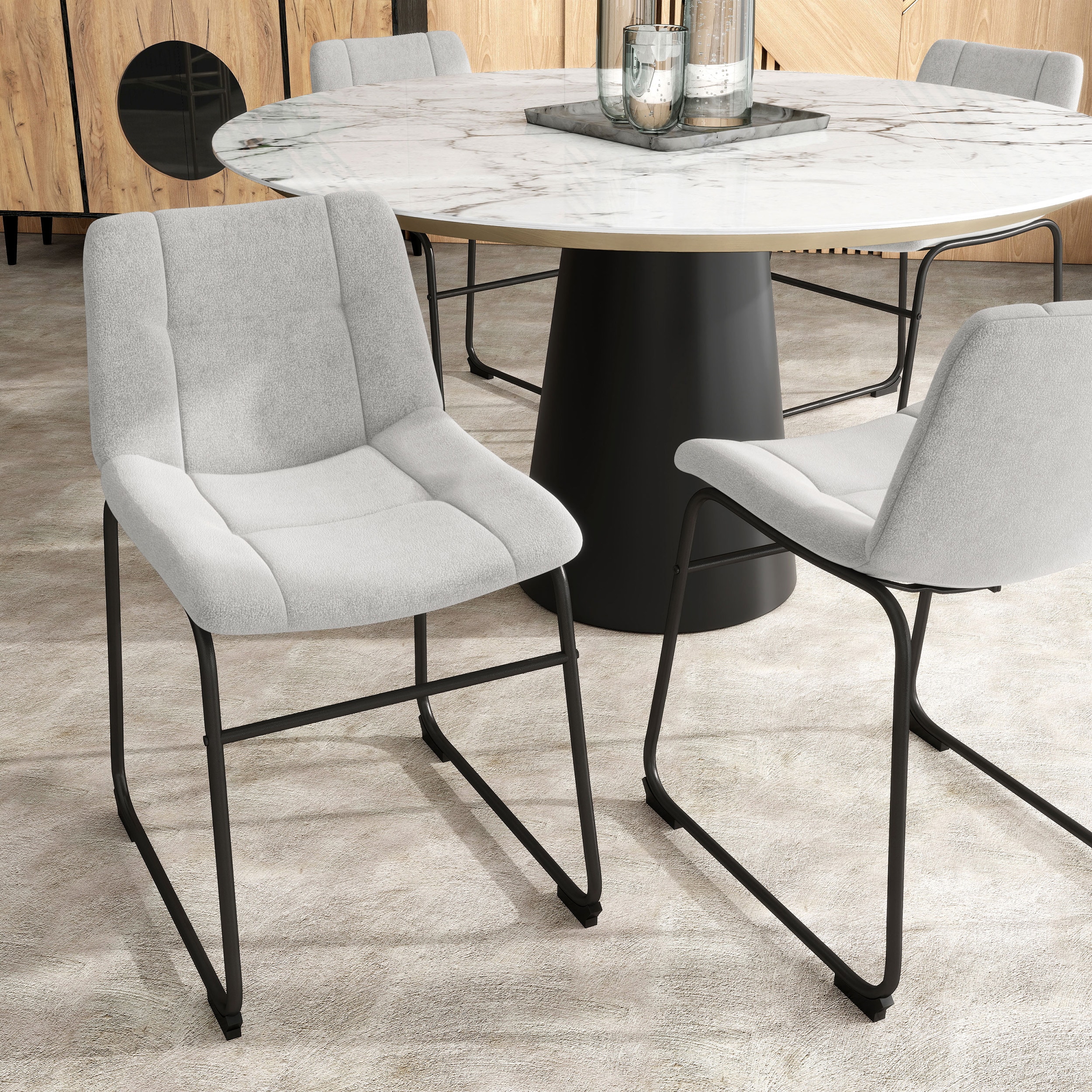 Furniture of America EC-3471LG-SC Dining-Chairs - View #4