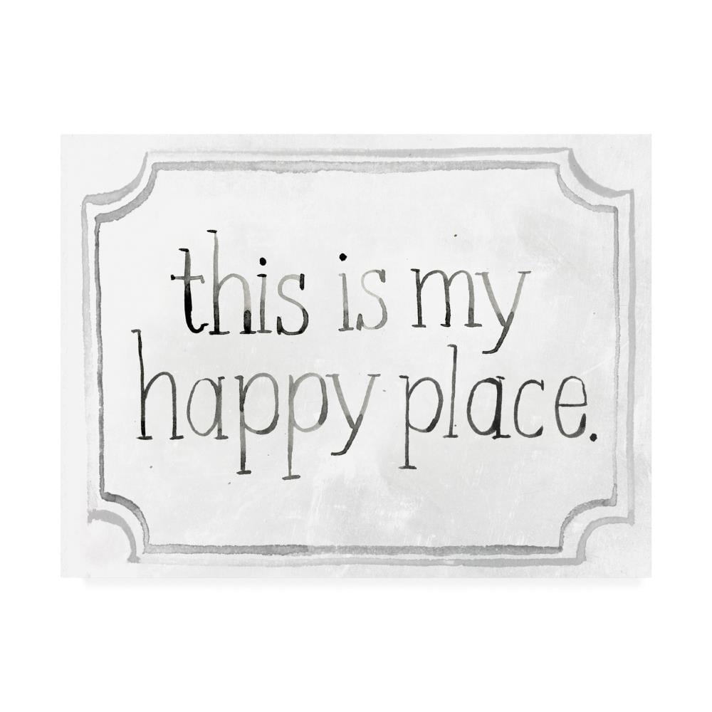 Trademark Fine Art WAG11678-C1419GG Framed 14-Inches H x 19-Inches W Inspirational Canvas Print