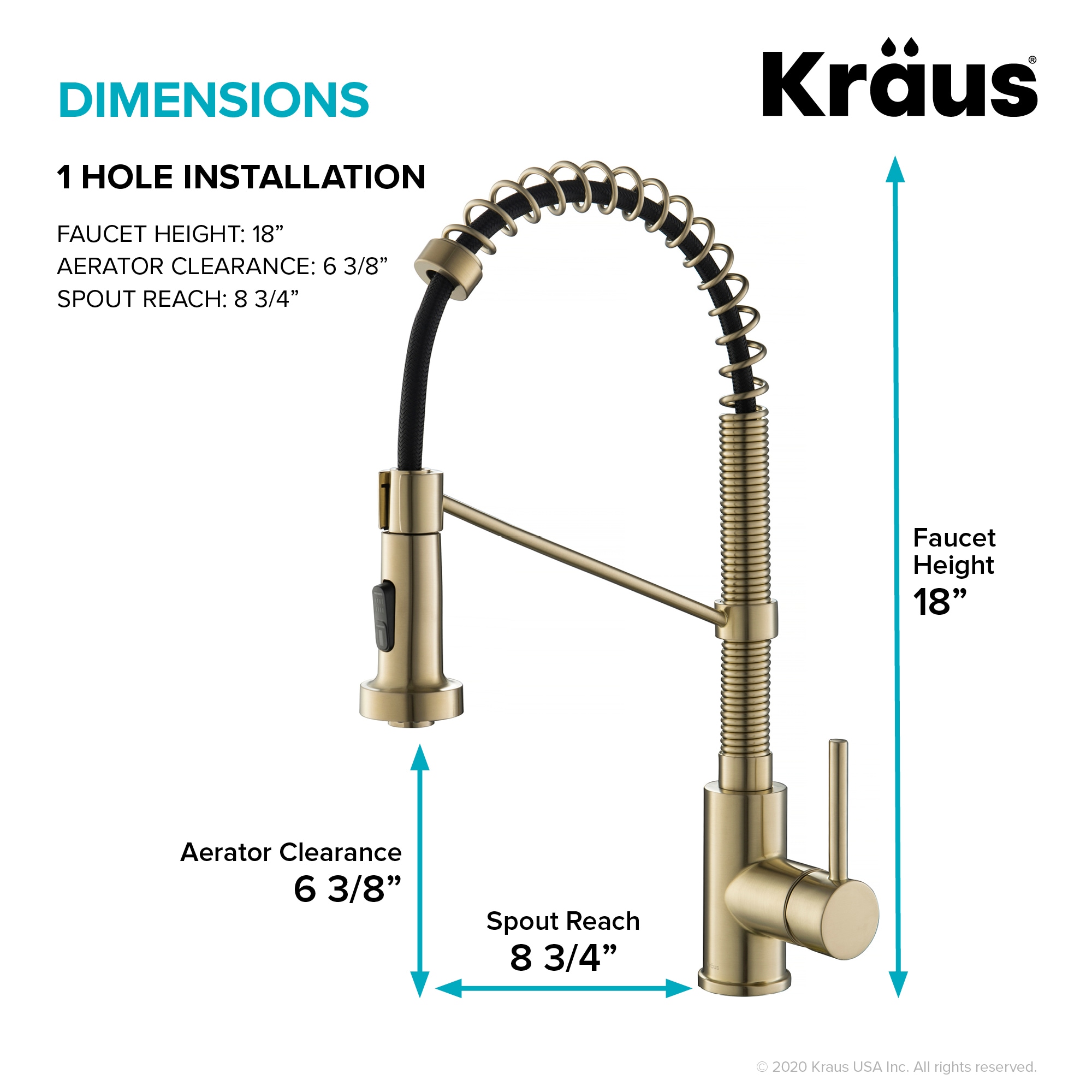 Kraus KPF-1610-KSD-53SFACB Kitchen-Faucets - View #7