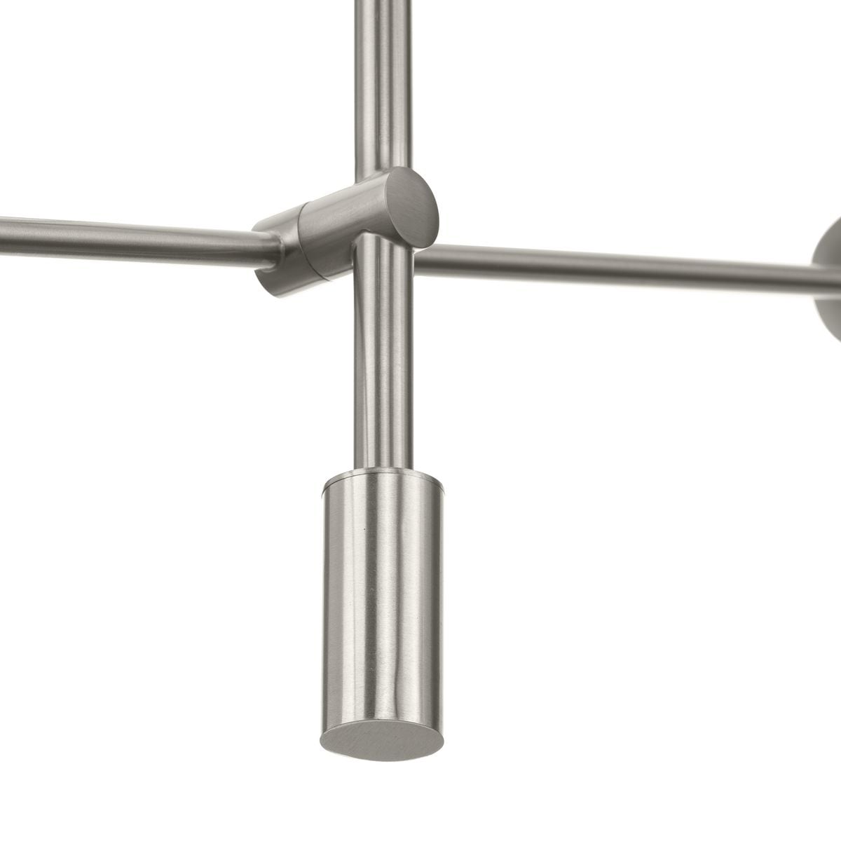 Cornett Brushed Nickel 6-Light Sputnik Chandelier