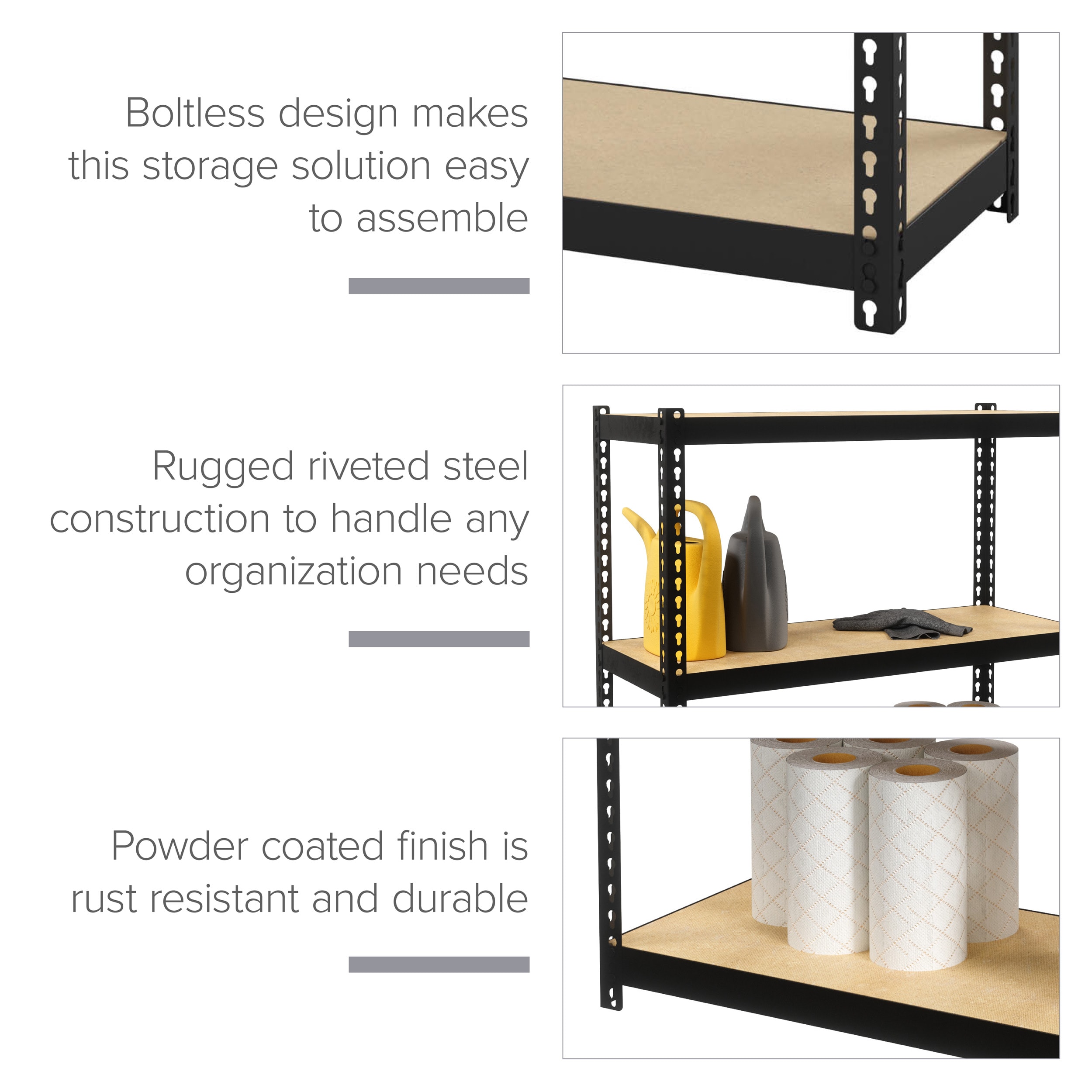 Space Solutions 22539 Free-Standing-Shelving - View #6