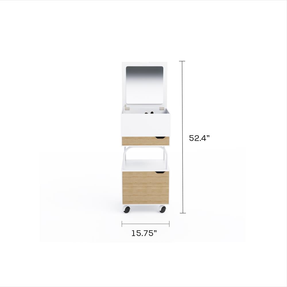 Jamesdar JBCAR921-WHSA Bedroom-Vanities - View #6