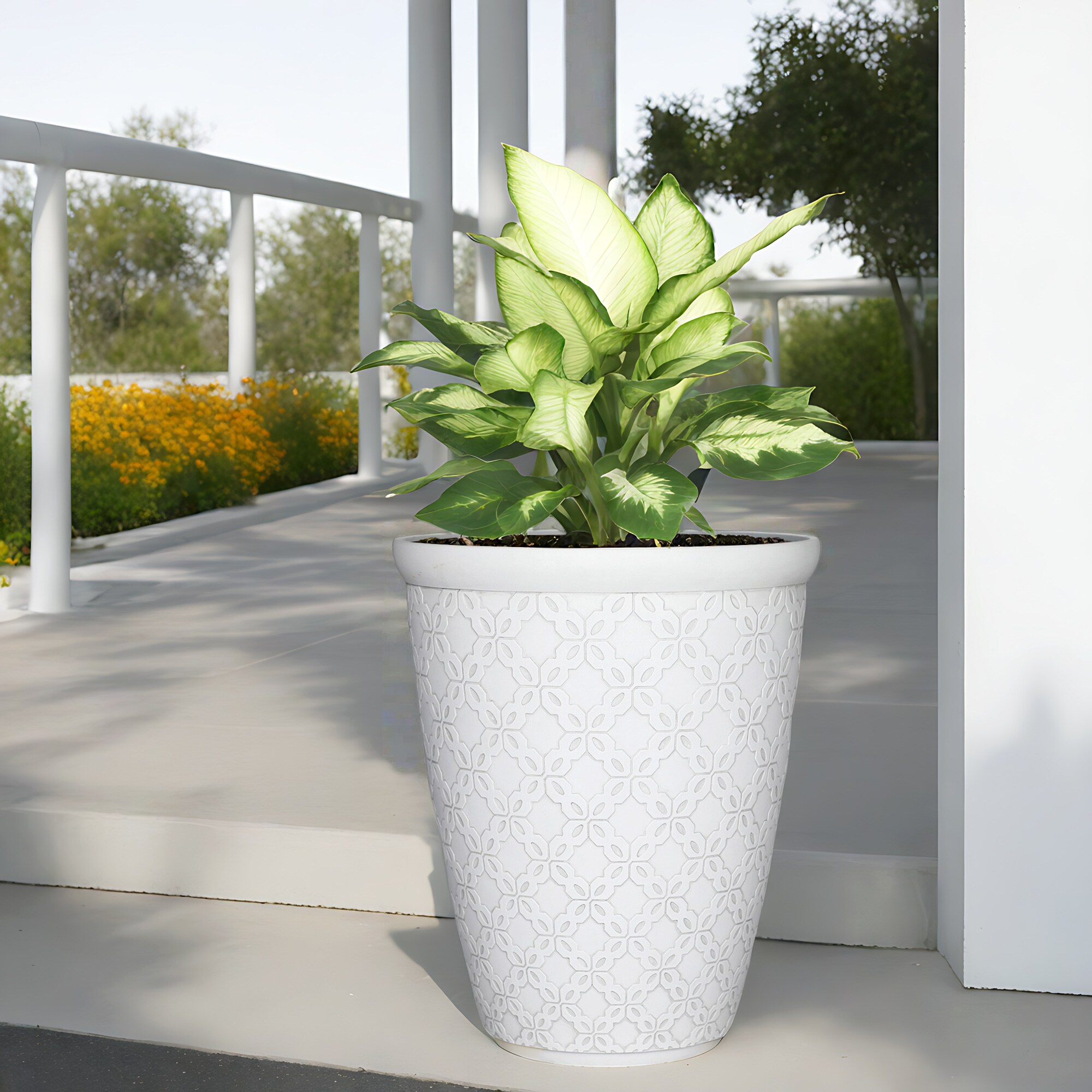 allen + roth PLH7416TWH Planter-Window-Box - View #2
