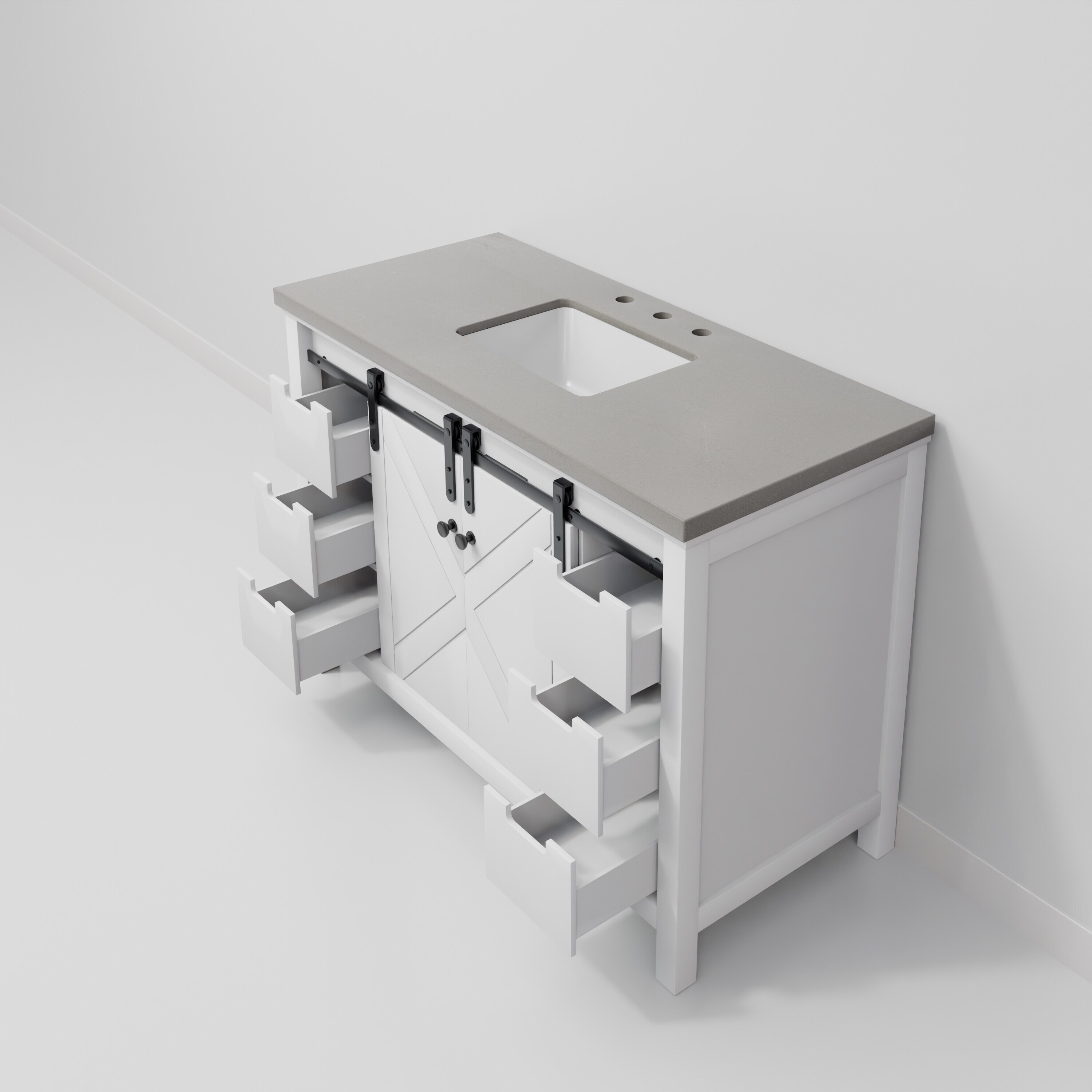 Lexora LM342248SAAS000 Bath-Vanity-Combo - View #7