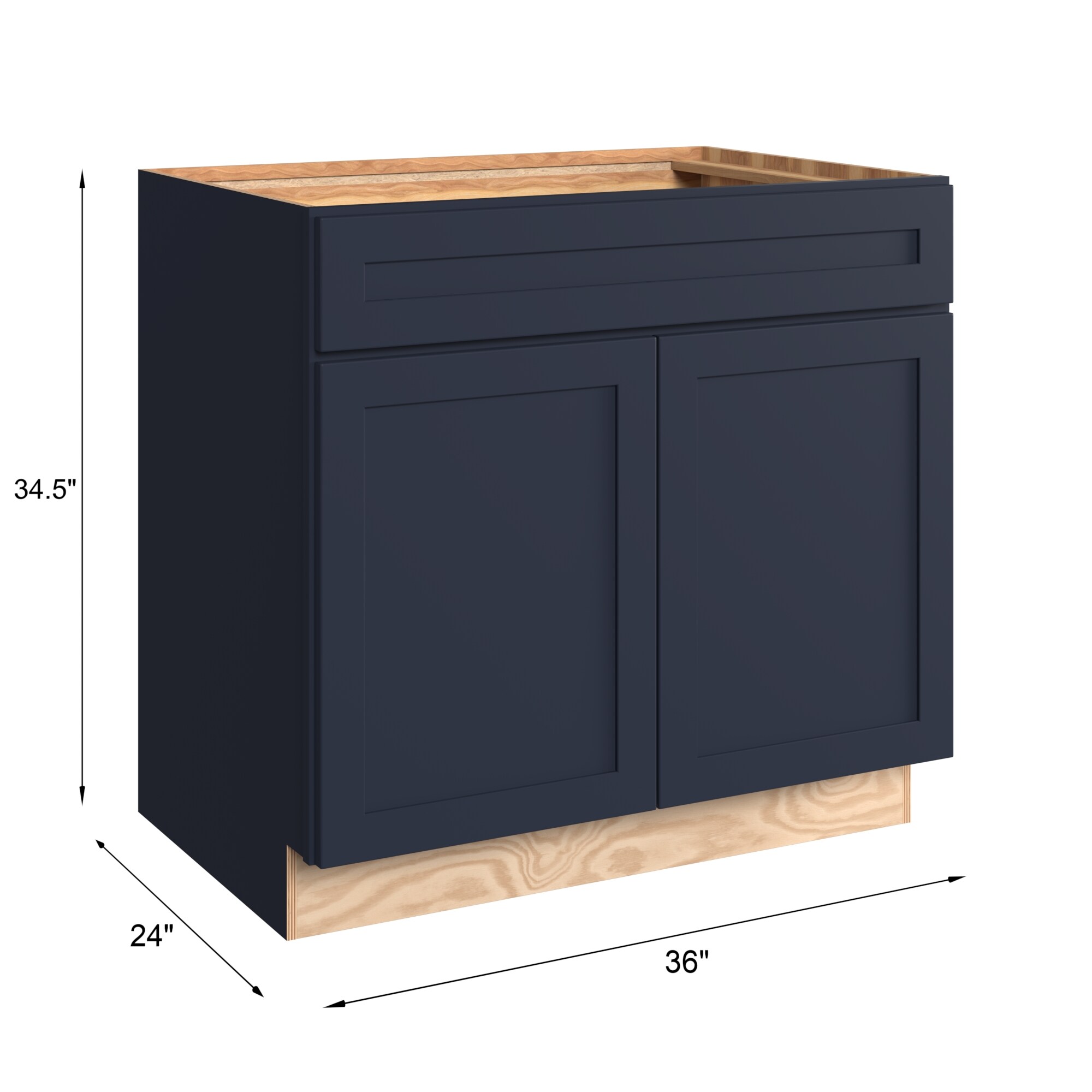 KraftMaid Momentum SB36.WG77 Cabinets-Kitchen - Thumbnail View #4