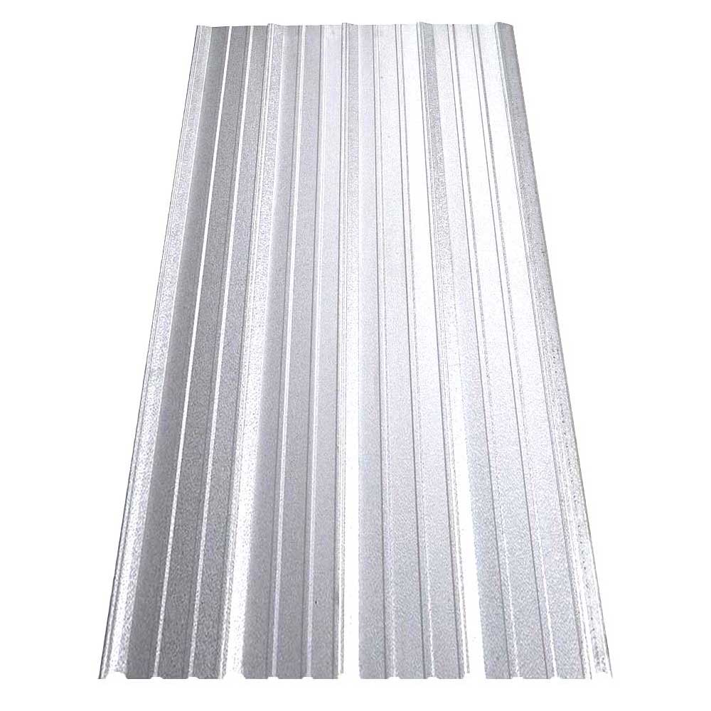 Gibraltar Building Products 3.125-Feet x 12-Feet Ribbed Stainless Steel Steel Roof Panel