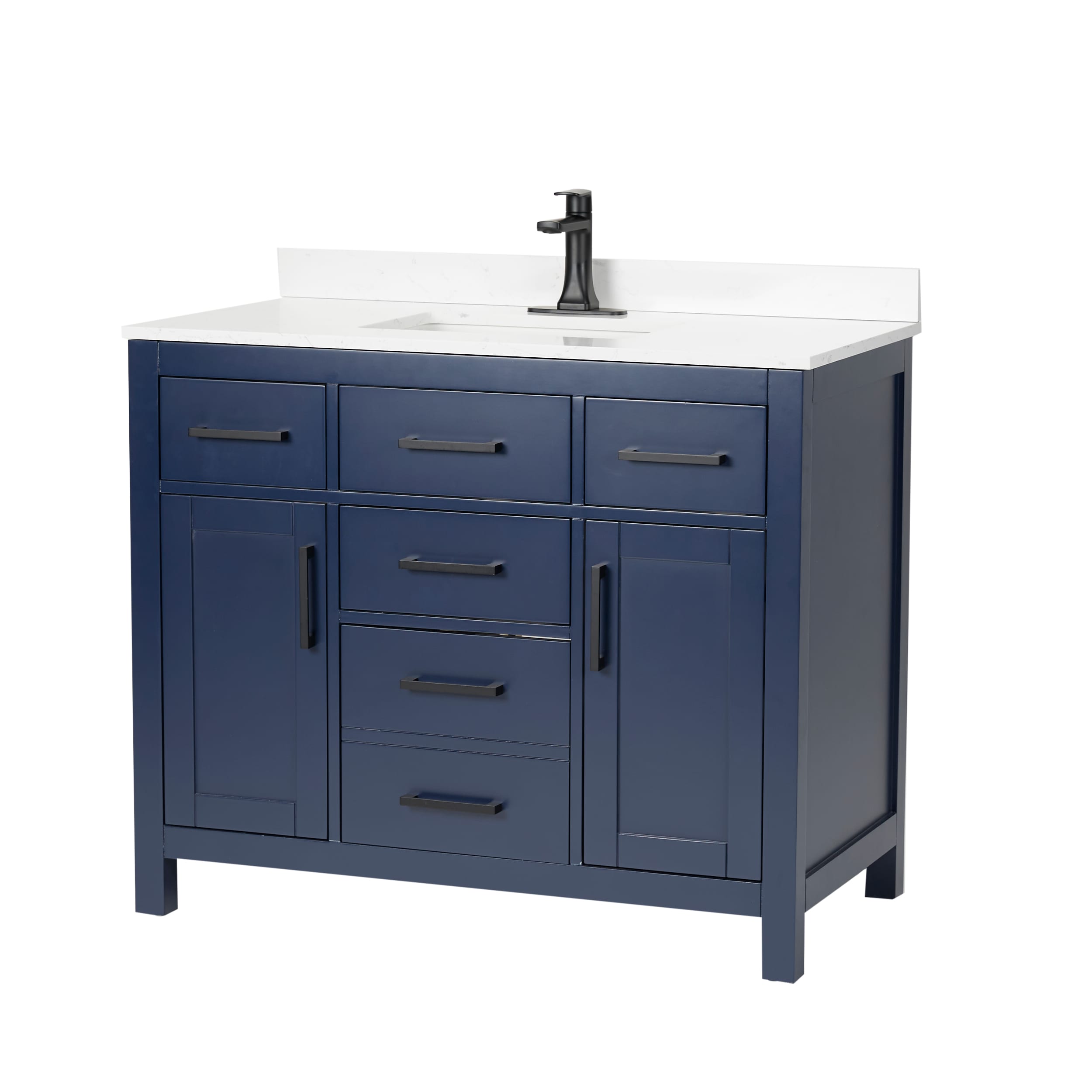 Wyndham Collection WCG242442SBBCCUNSMXX Bath-Vanity-Combo - View #10