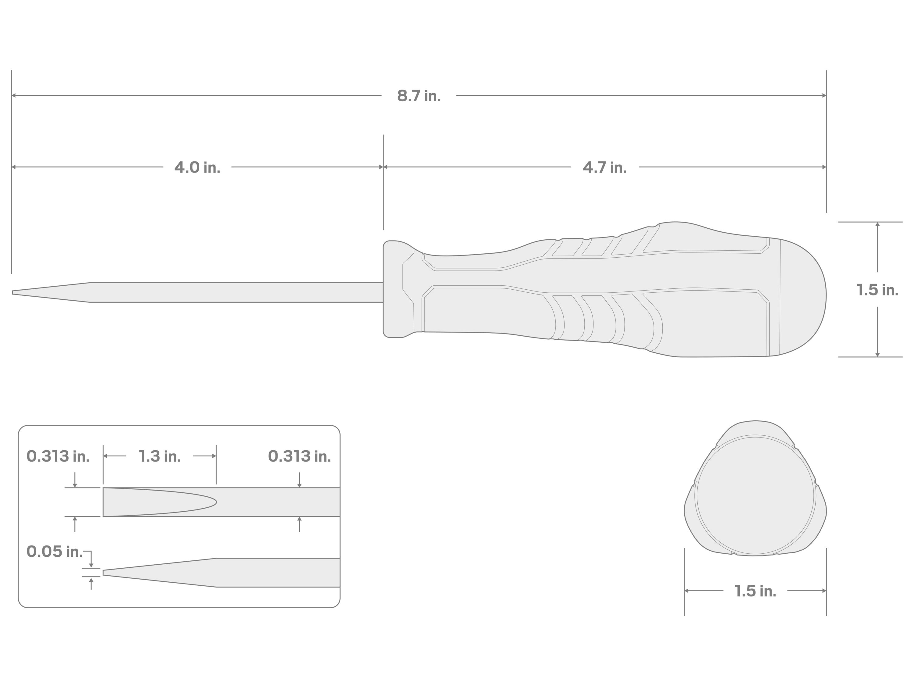 TEKTON DHE31313 Screwdrivers-Individual - View #6