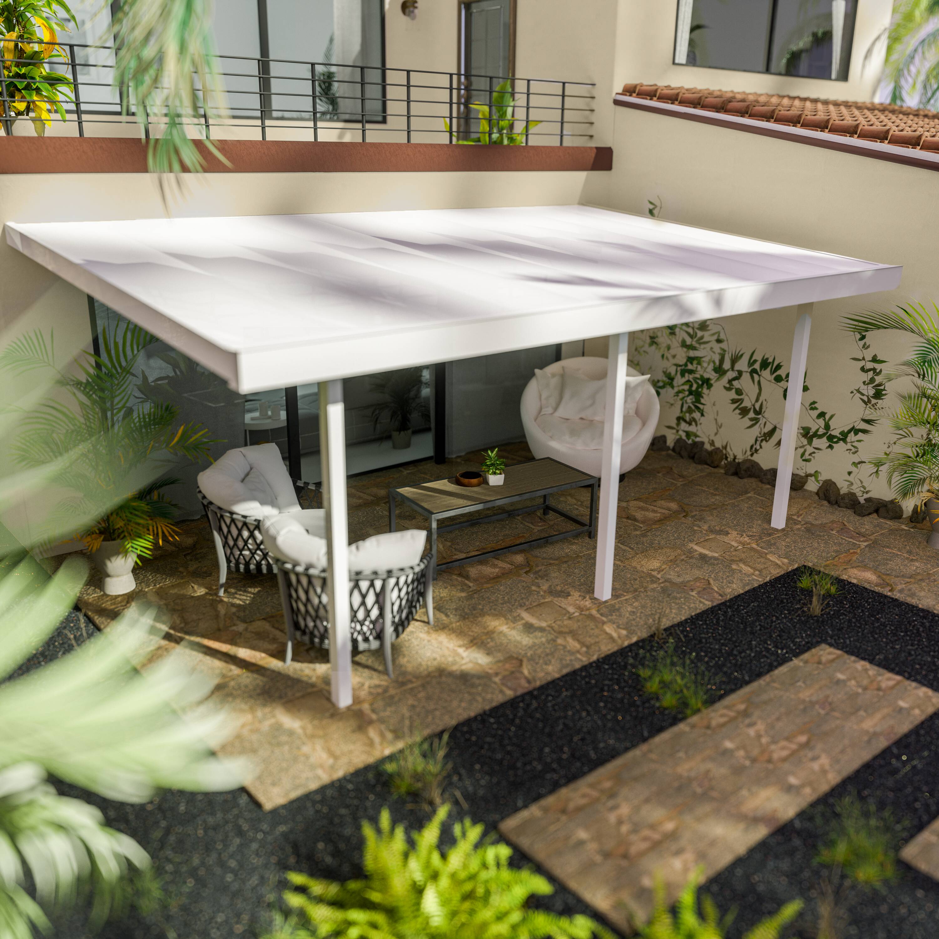 Four Seasons OLS EC3002012W40FB carports - View #3