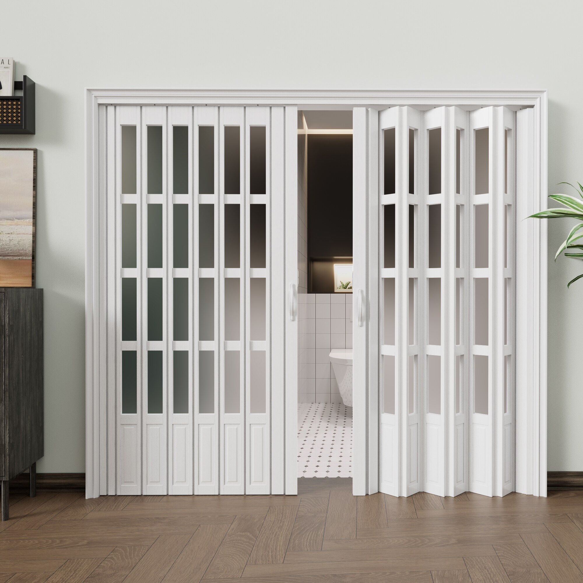 JUJUBON IN-ADFD007-4XC-DUAL Accordion-Doors - View #3