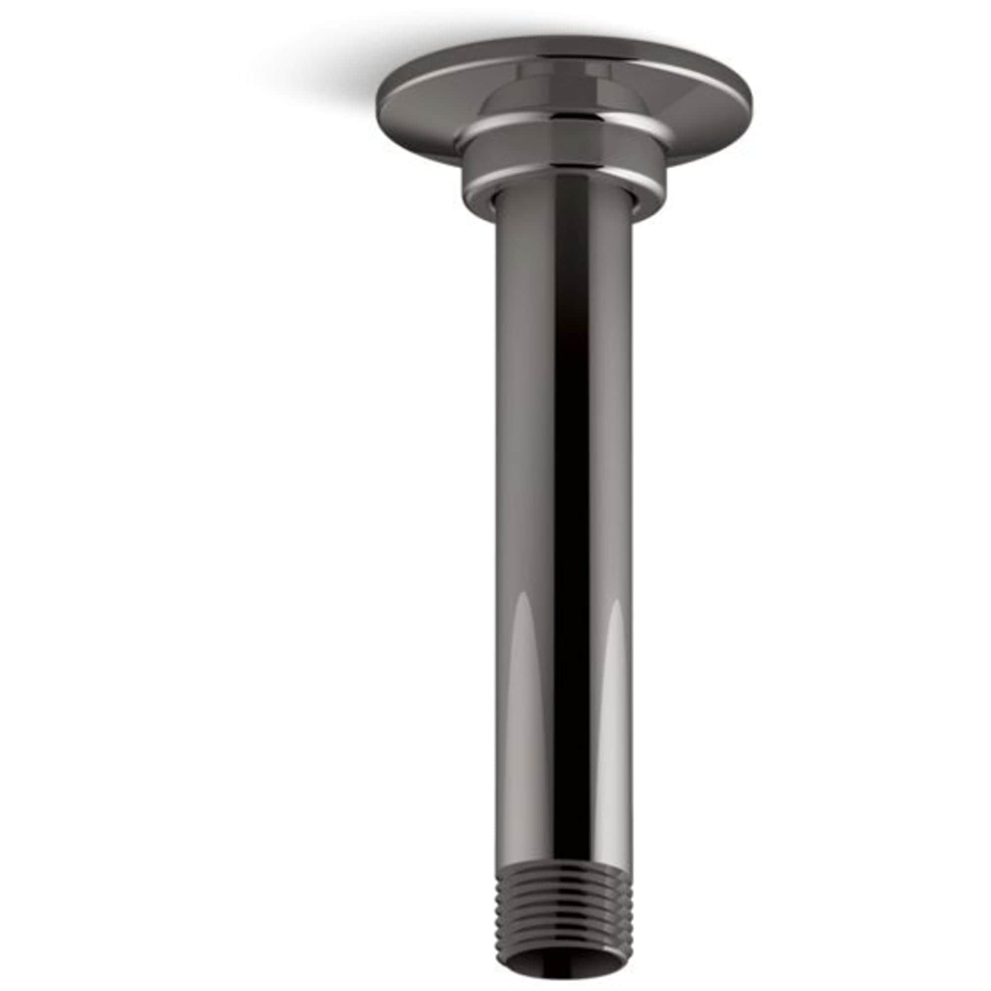 KOHLER 7394-TT Vibrant Titanium 6.375-in Universal Shower Shower arm and flange