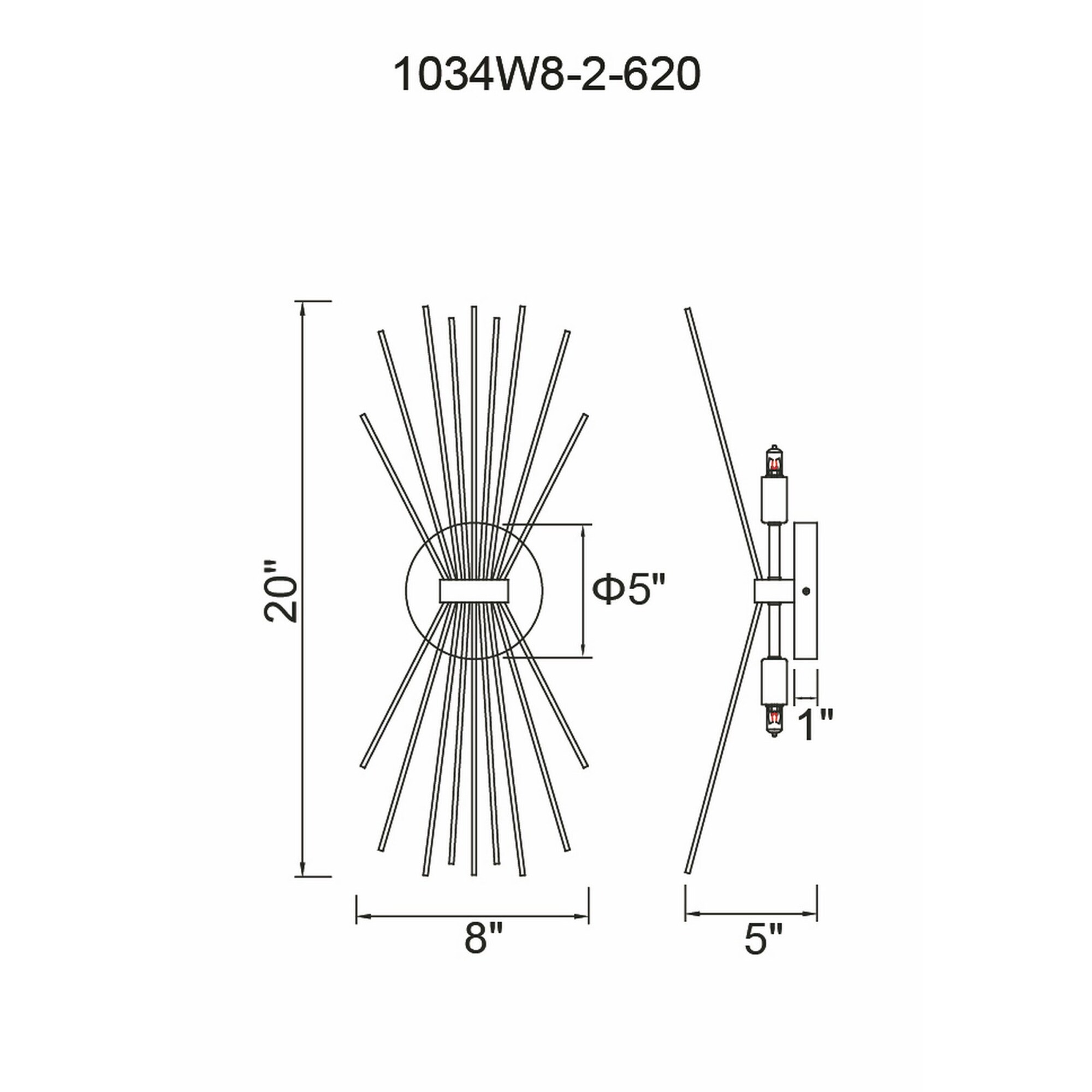 CWI Lighting 1034W8-2-620 b090000 - View #8