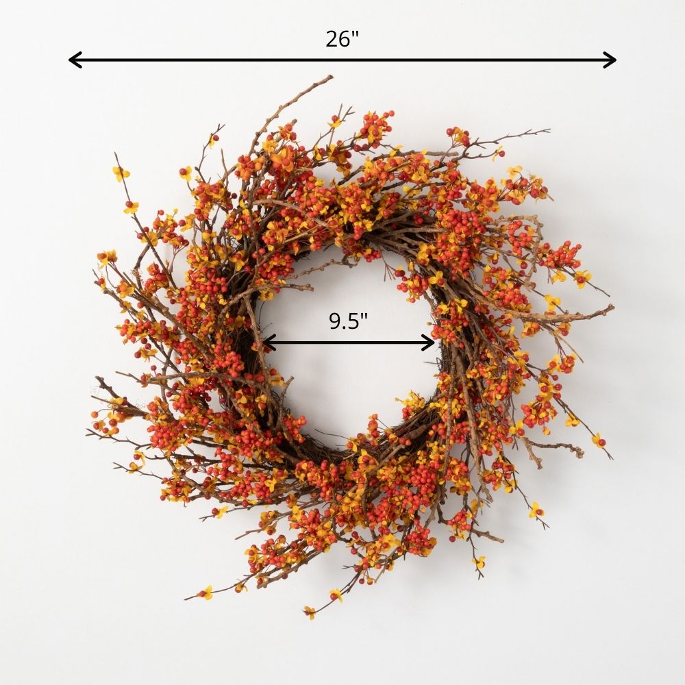 Sullivans 23089WR Artificial-Thanksgiving-Wreaths - View #3