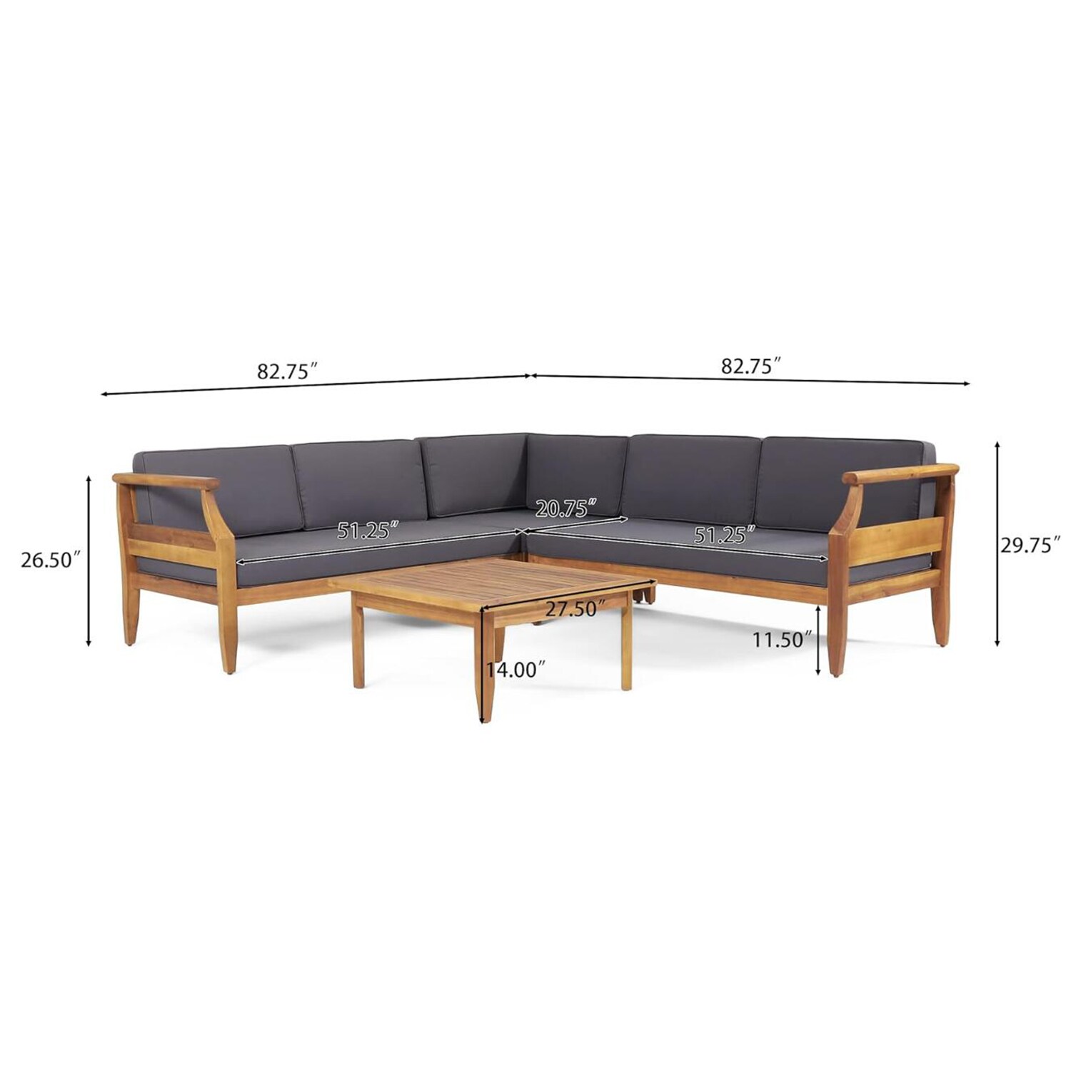 ModernLuxe L-72996.00-1 Patio-Sofas-Daybeds - View #2