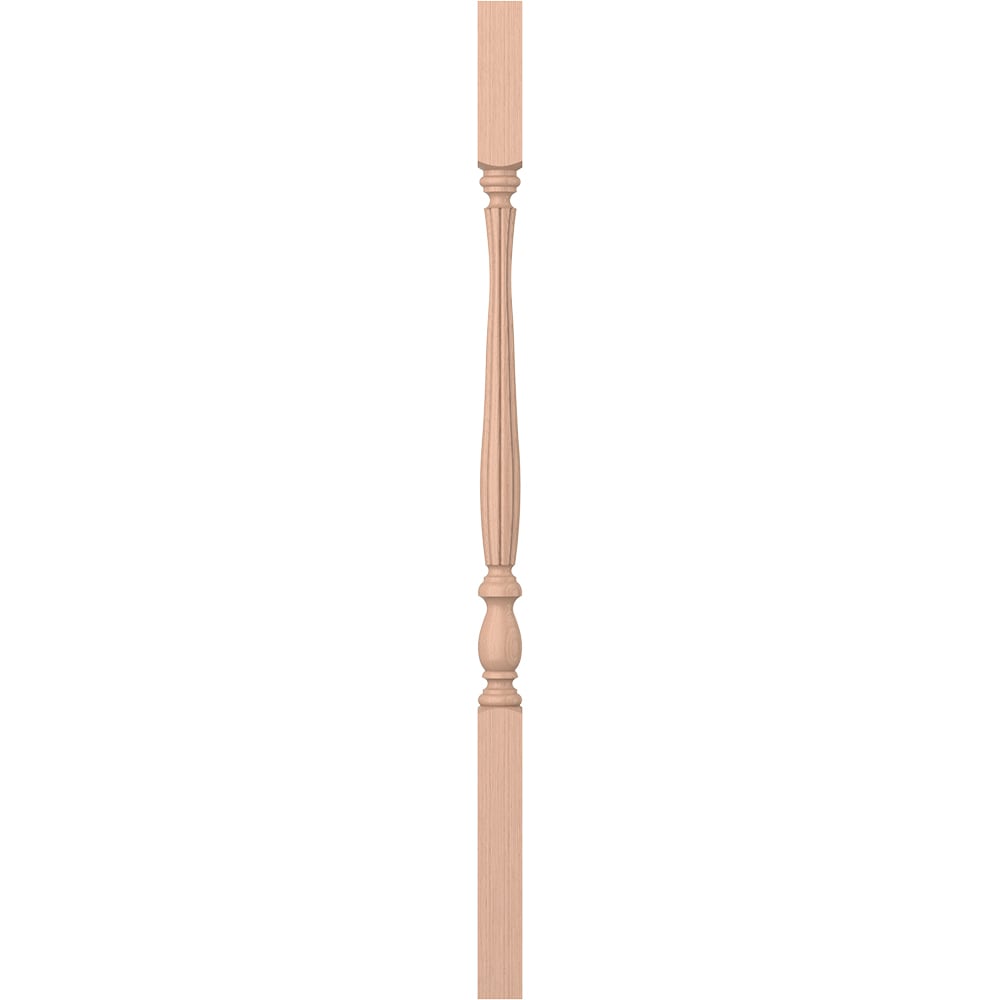 L.J. Smith Stair Systems LJB-2905-HM 38 38-in x 1.75-in Unfinished Hard Maple Square Top Stair Baluster